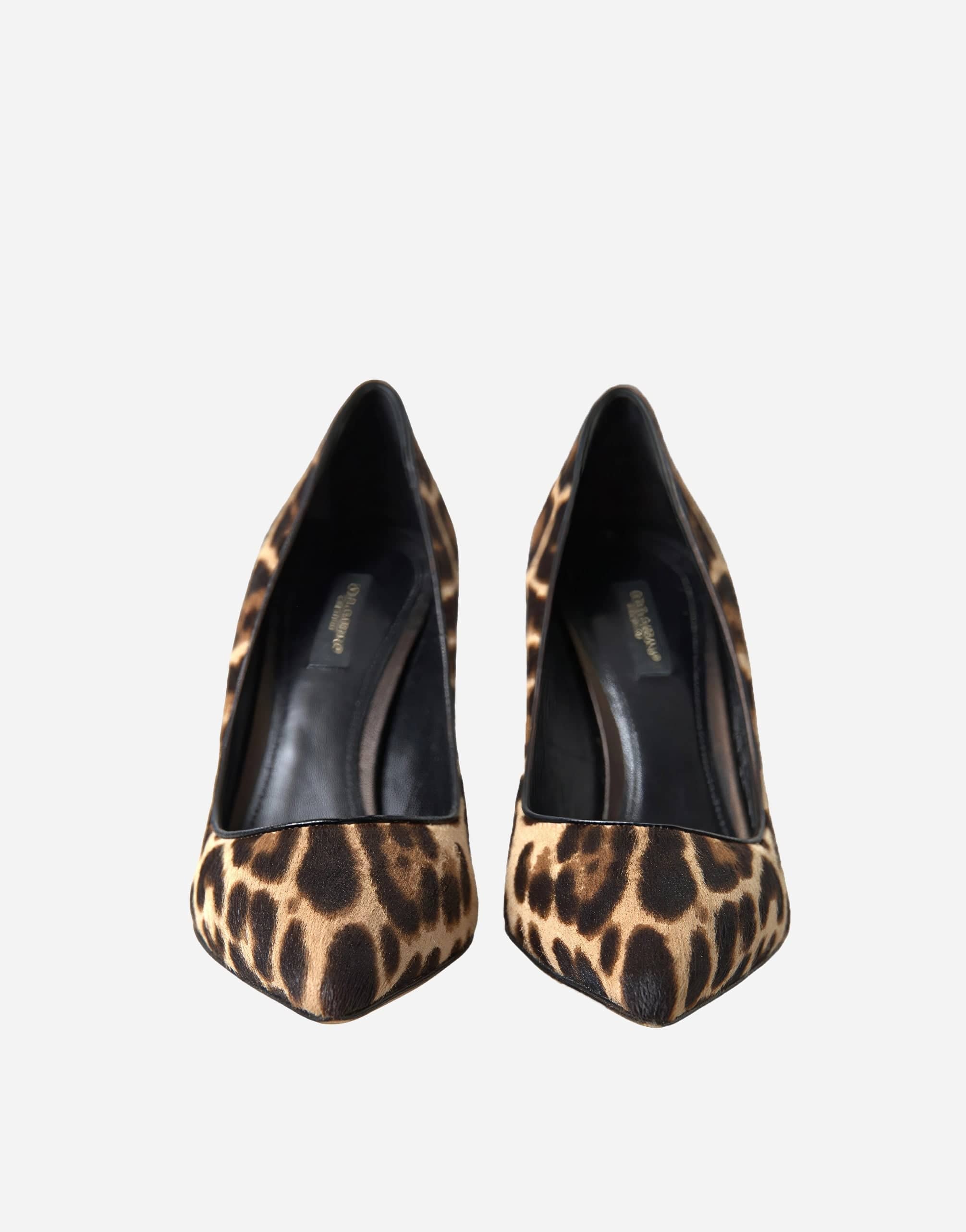 Dolce & Gabbana Leopard Print Stiletto Pumps