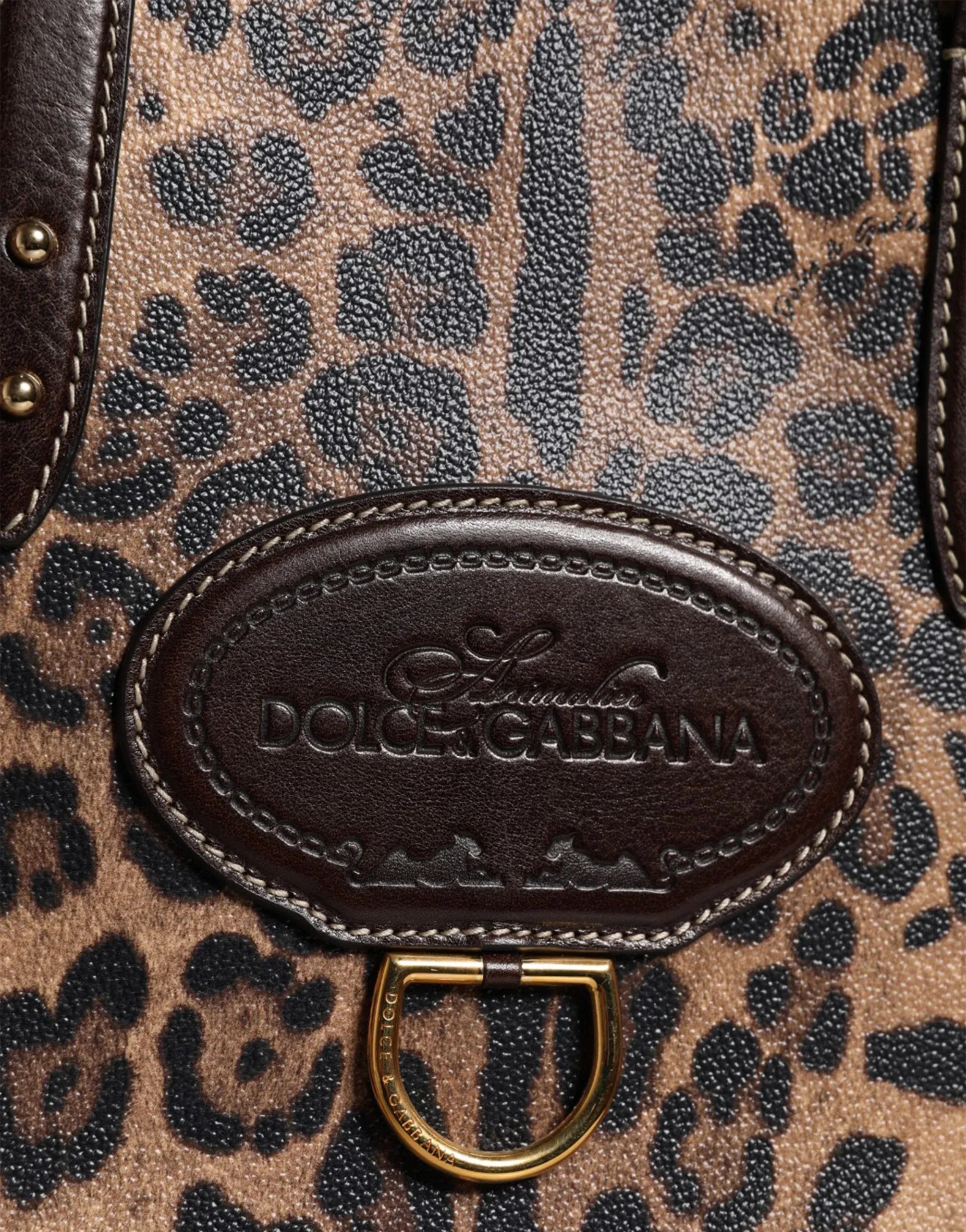 Dolce & Gabbana Leopard-Print Tote Bag