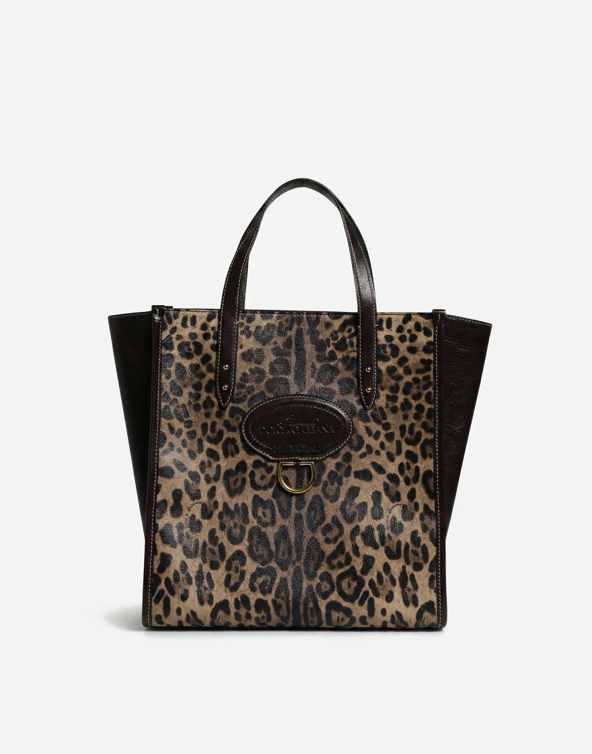 Dolce & Gabbana Leopard-Print Tote Bag