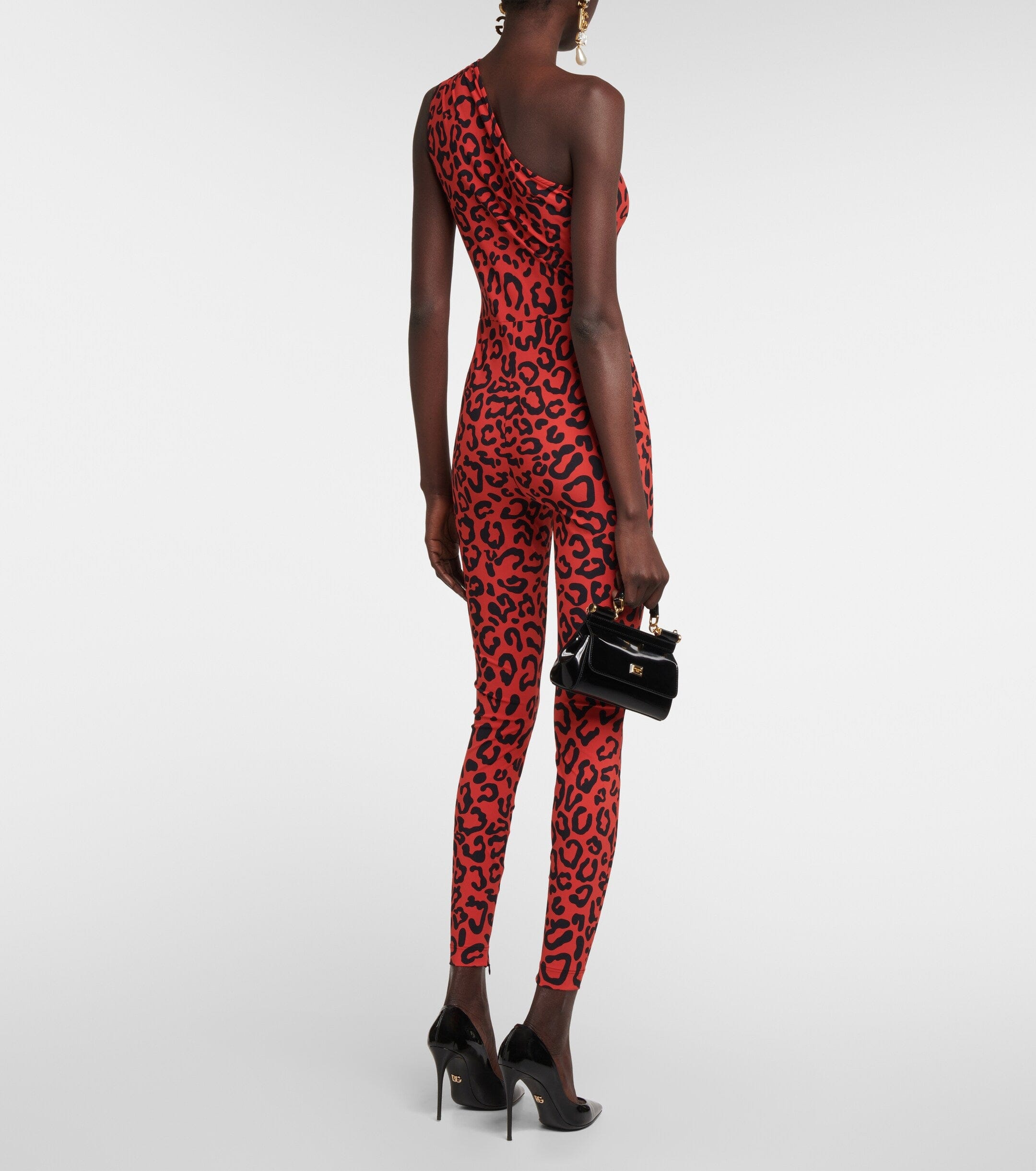 Dolce & Gabbana Leopard-Printed Jumpsuit