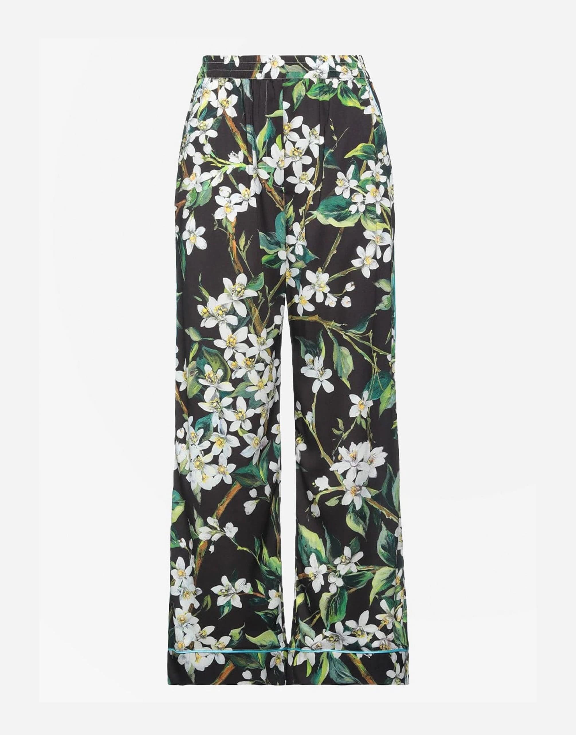 Dolce & Gabbana Lily Print Pants