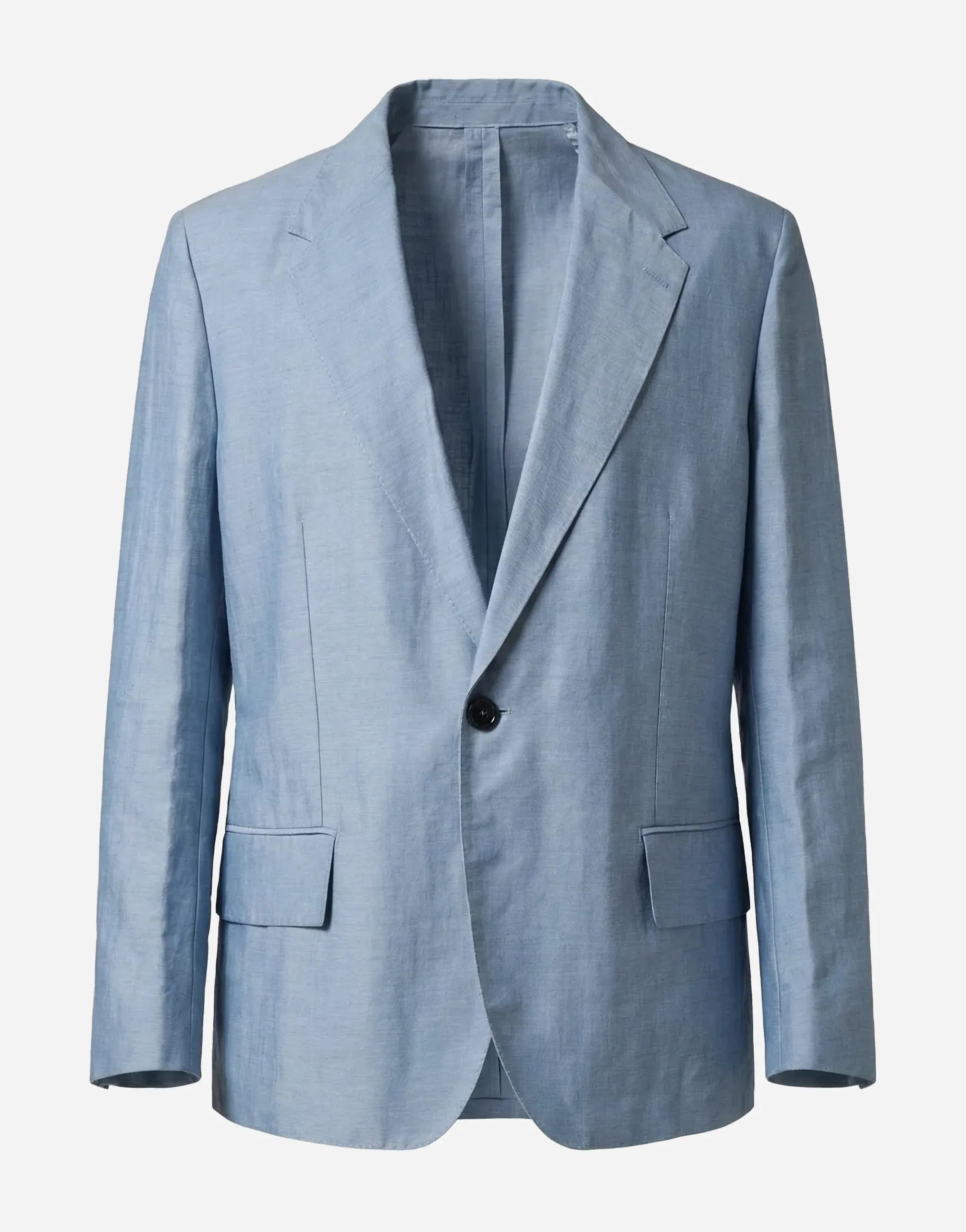 Dolce & Gabbana Linen-Blend Single Breasted Blazer