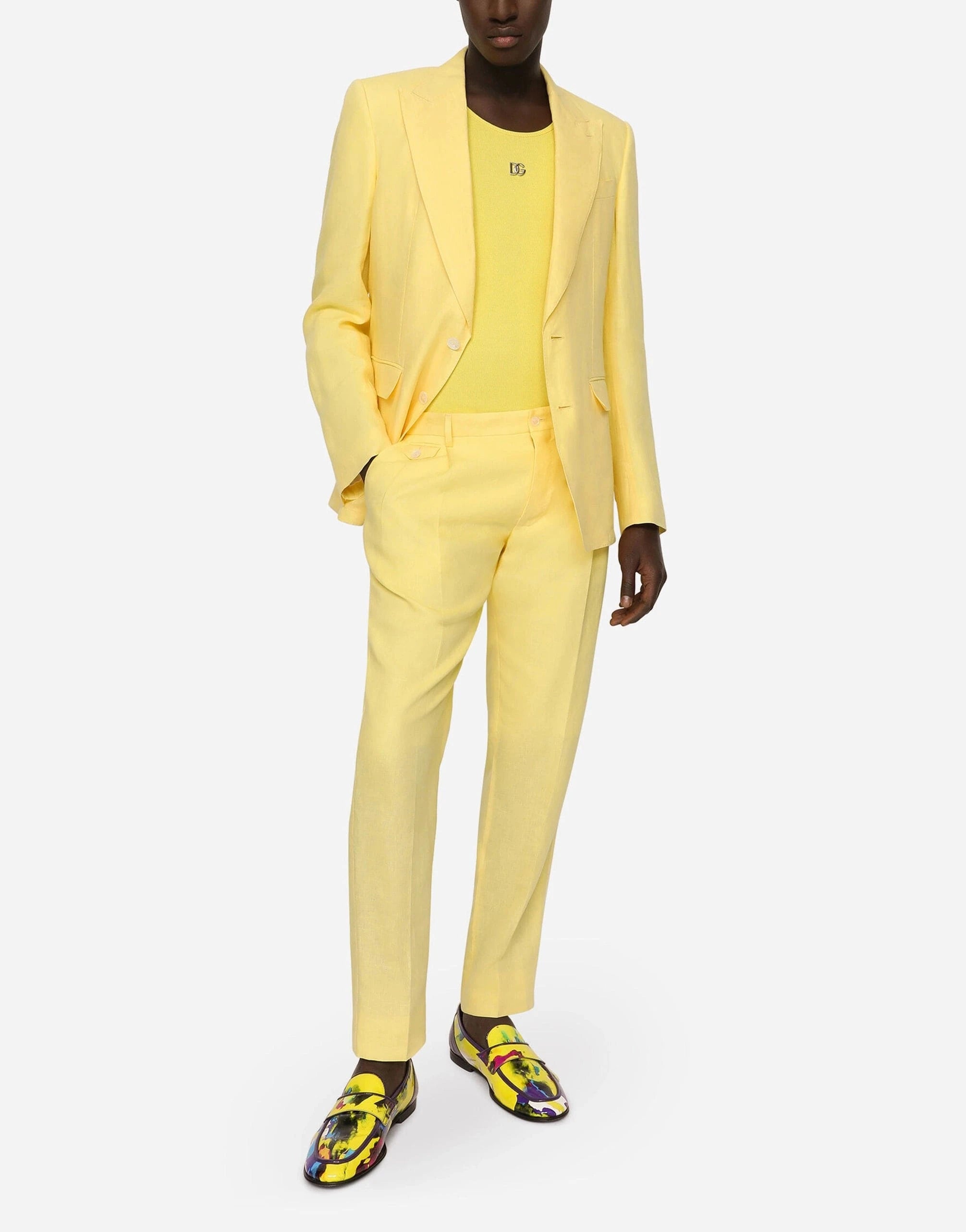 Dolce & Gabbana Linen Pants