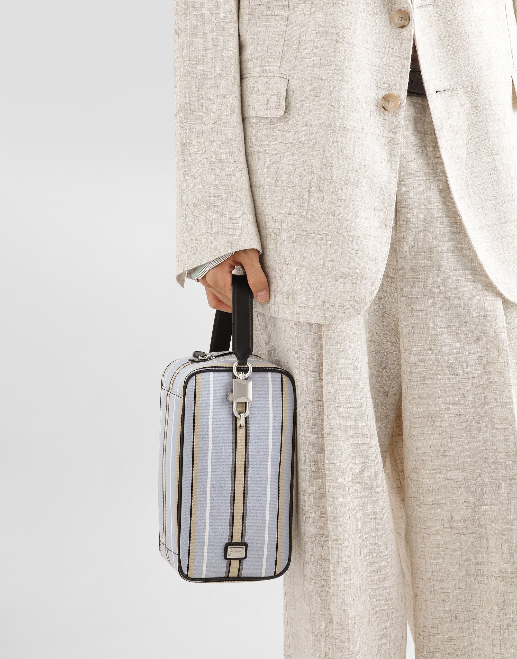 Dolce & Gabbana Lock Jacquard Handbag