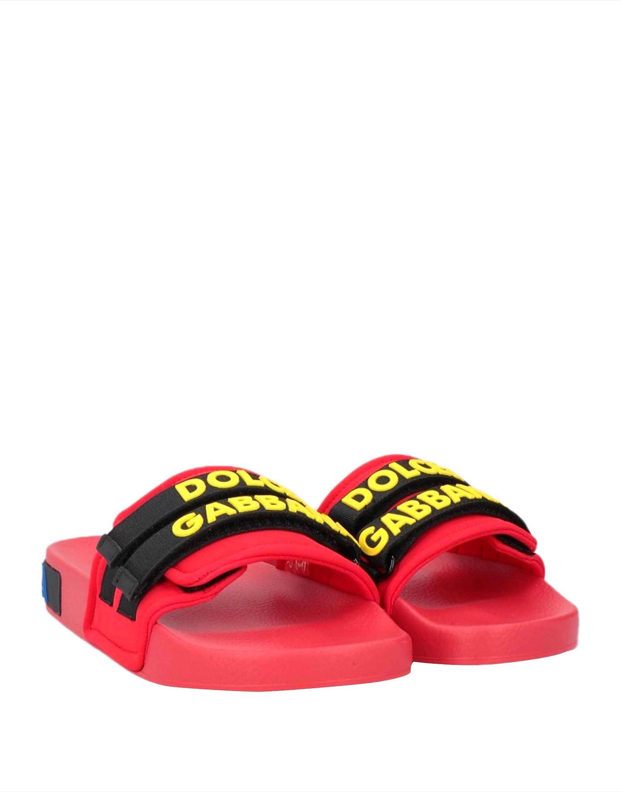 Dolce & Gabbana Logo Beachwear Slides