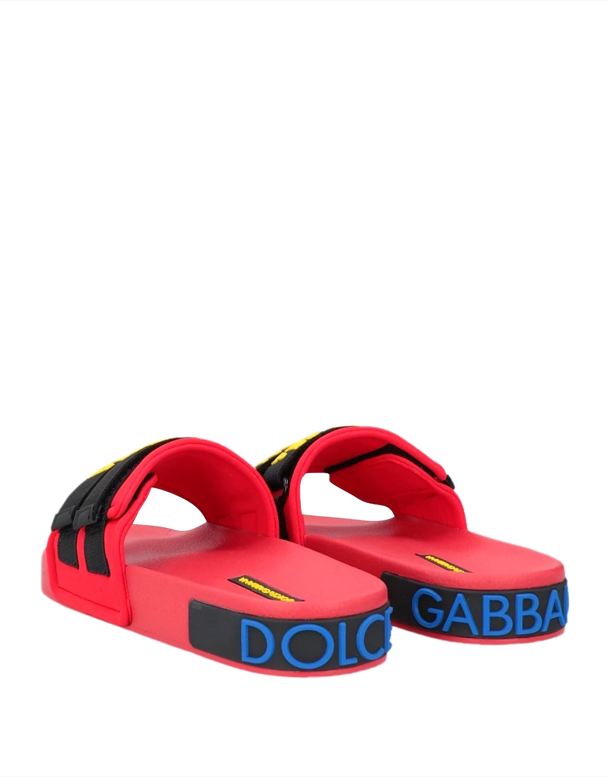 Dolce & Gabbana Logo Beachwear Slides