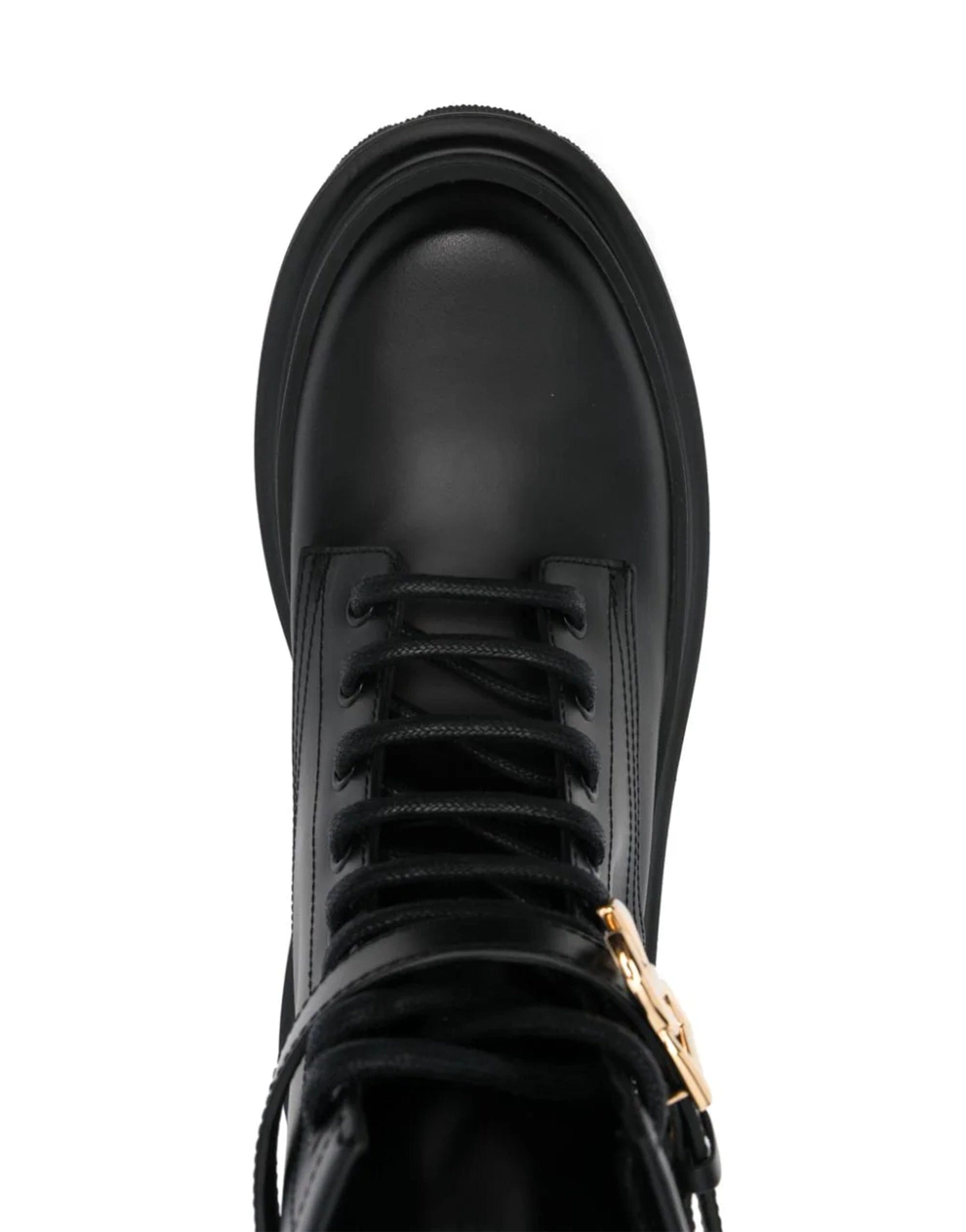 Dolce & Gabbana Logo-Buckle Boots