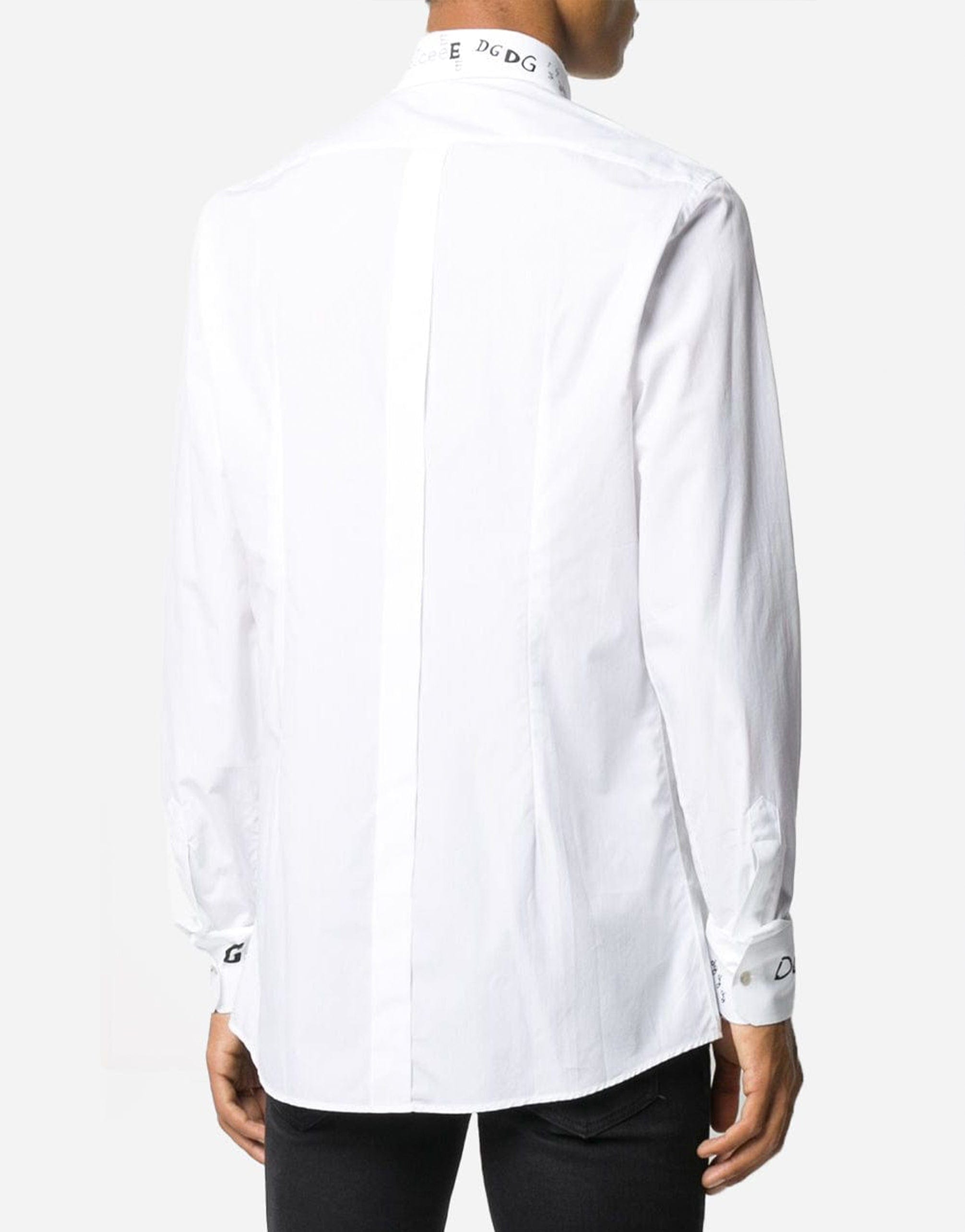 Dolce & Gabbana Logo Detail Button-Up Shirt