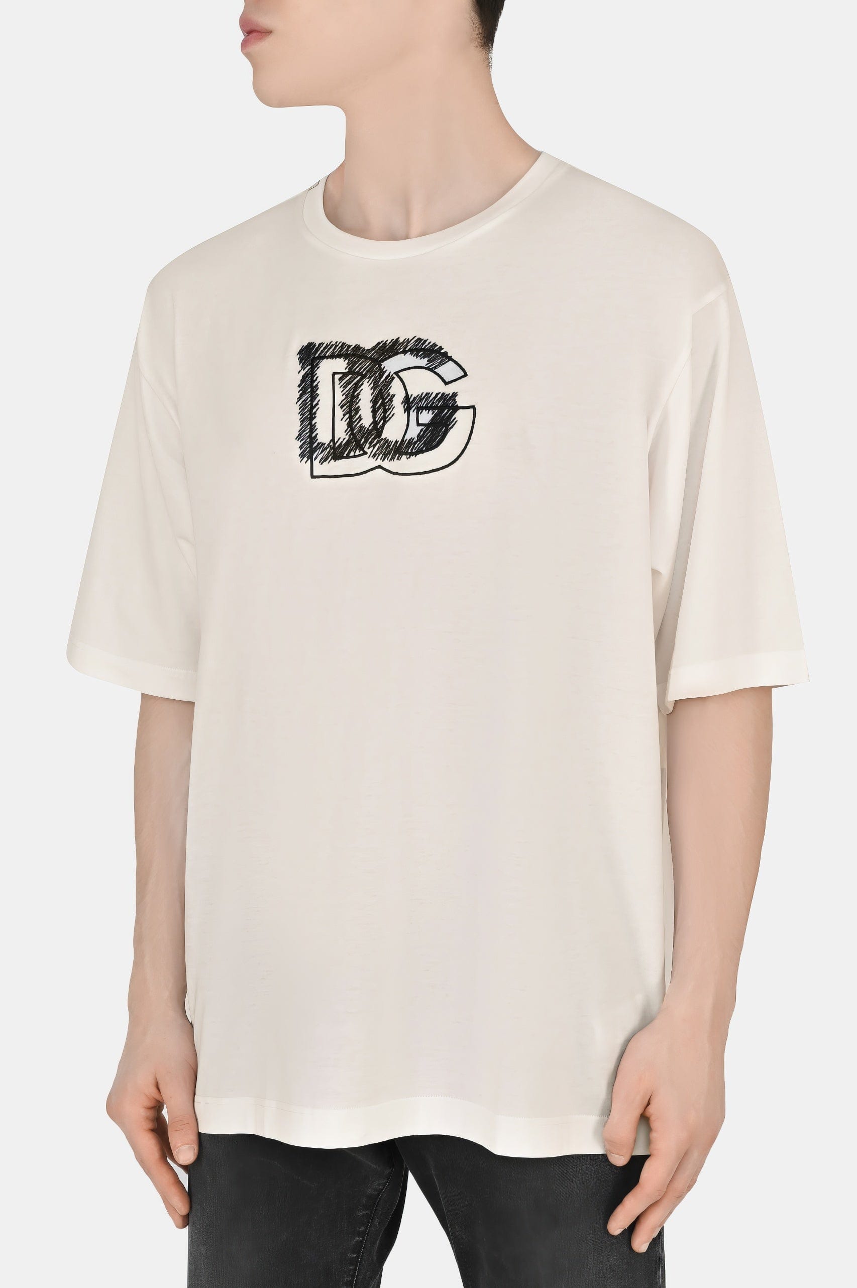 Dolce & Gabbana Logo Detailed T-Shirt