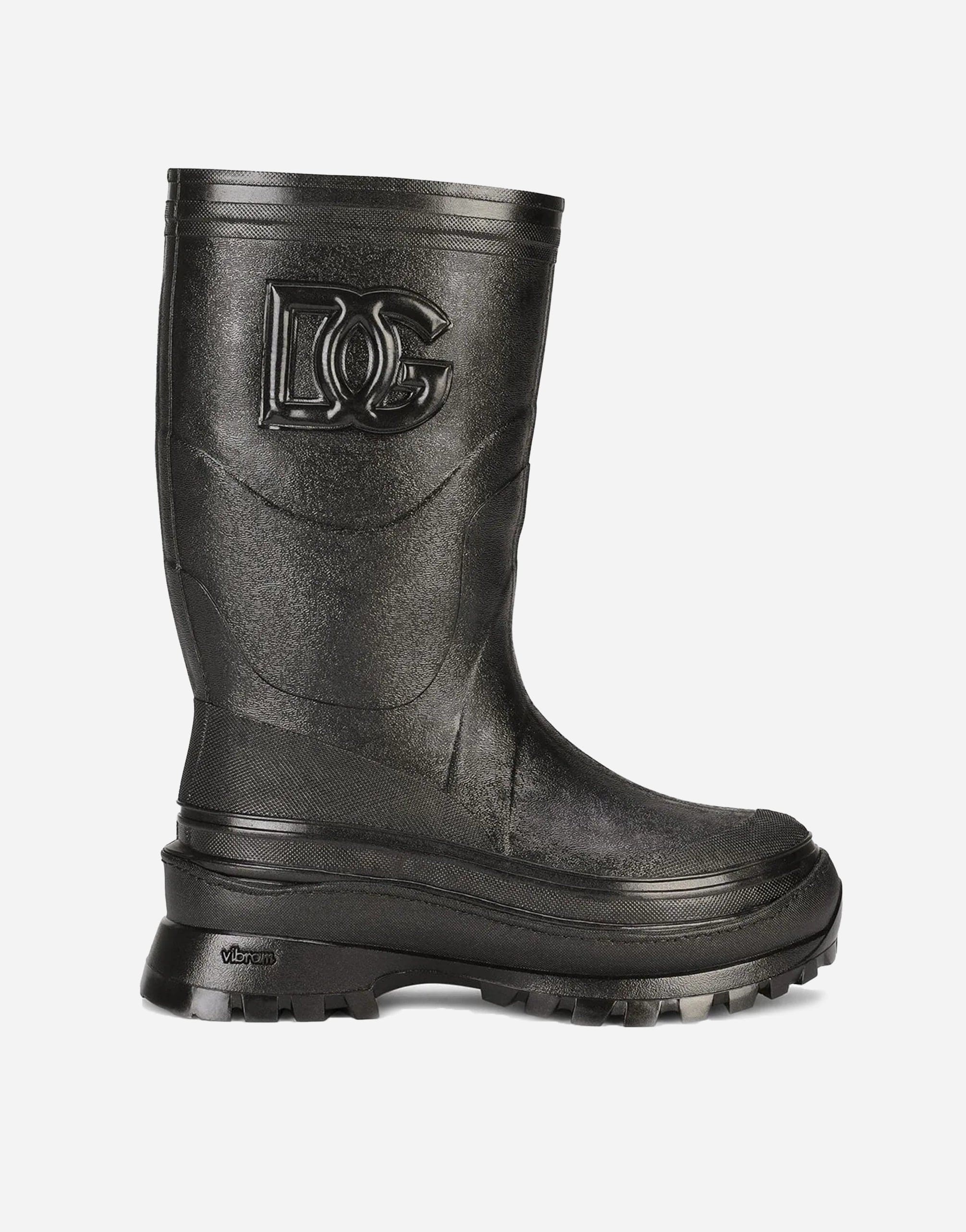 Dolce & Gabbana Logo-Embossed Boots