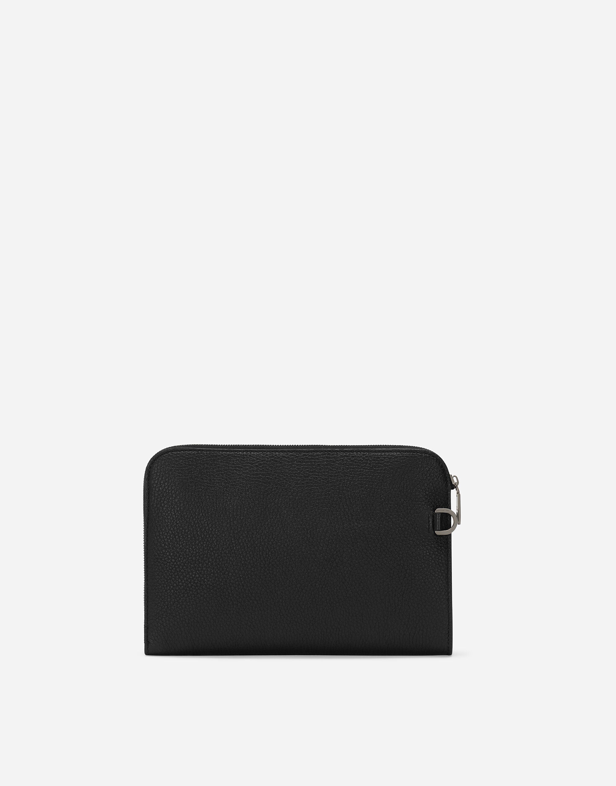 Dolce & Gabbana Logo-Embossed Clutch Bag