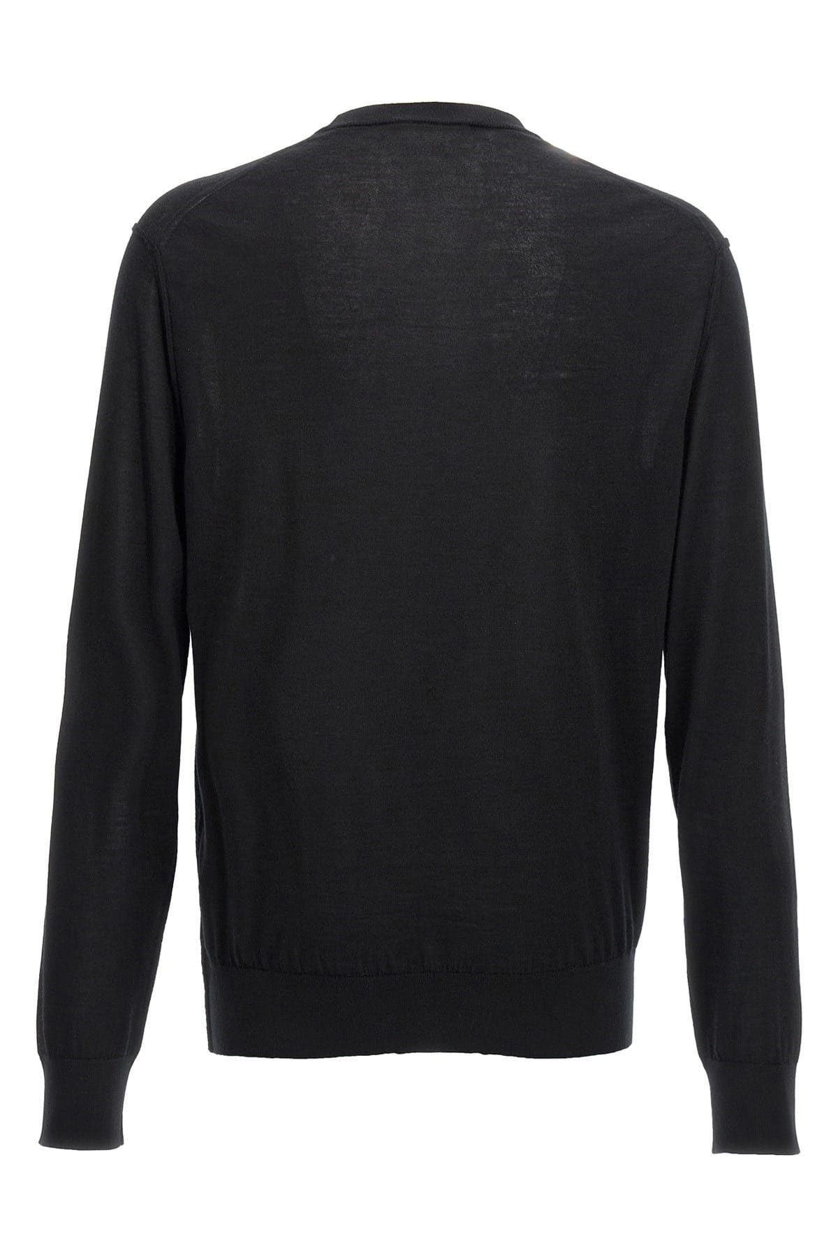 Dolce & Gabbana Dolce & Gabbana Logo Embroidered Cashmere Sweater