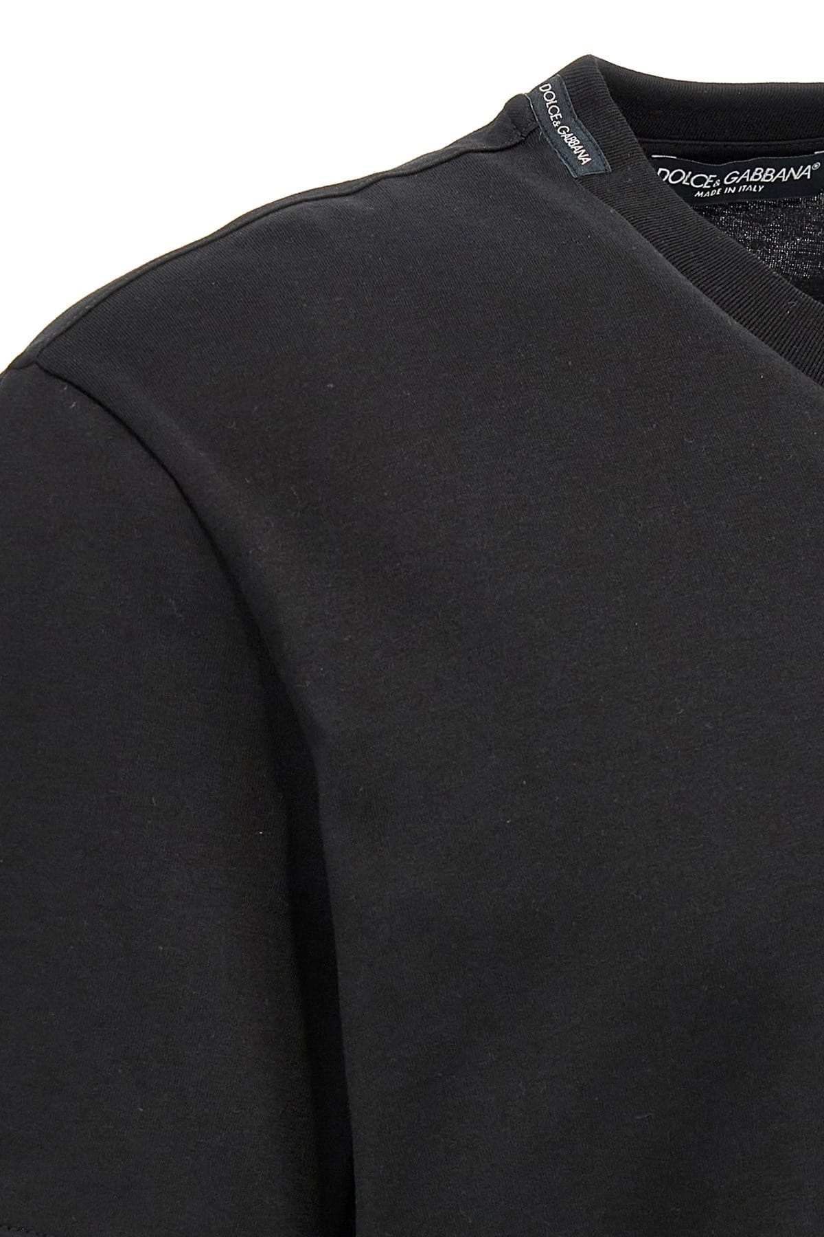 Dolce & Gabbana Dolce & Gabbana Logo Embroidery T-Shirt