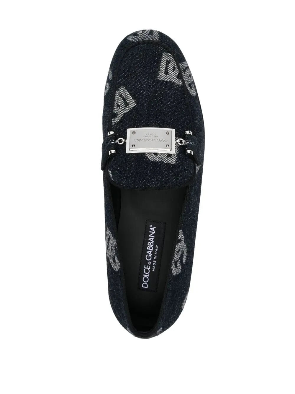 Dolce & Gabbana Logo-Jacquard Loafers