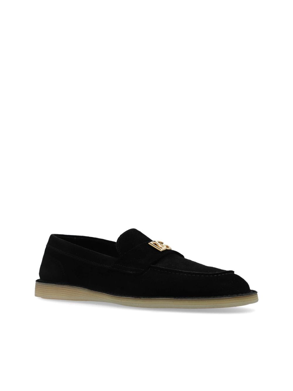 Dolce & Gabbana Logo-Lettering Loafers