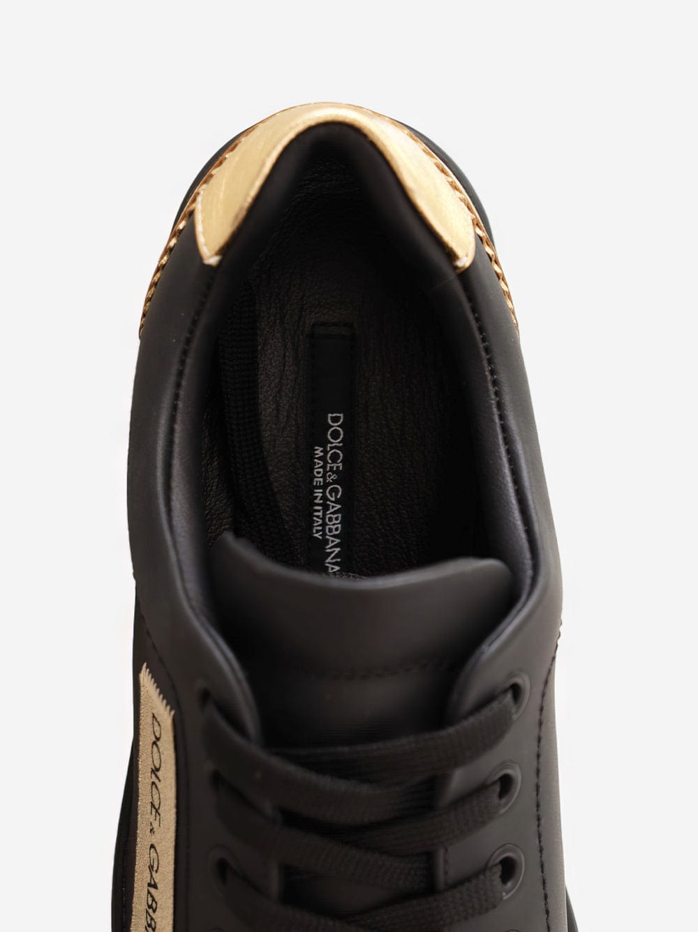 Dolce & Gabbana Logo Low-Top Leather Sneakers