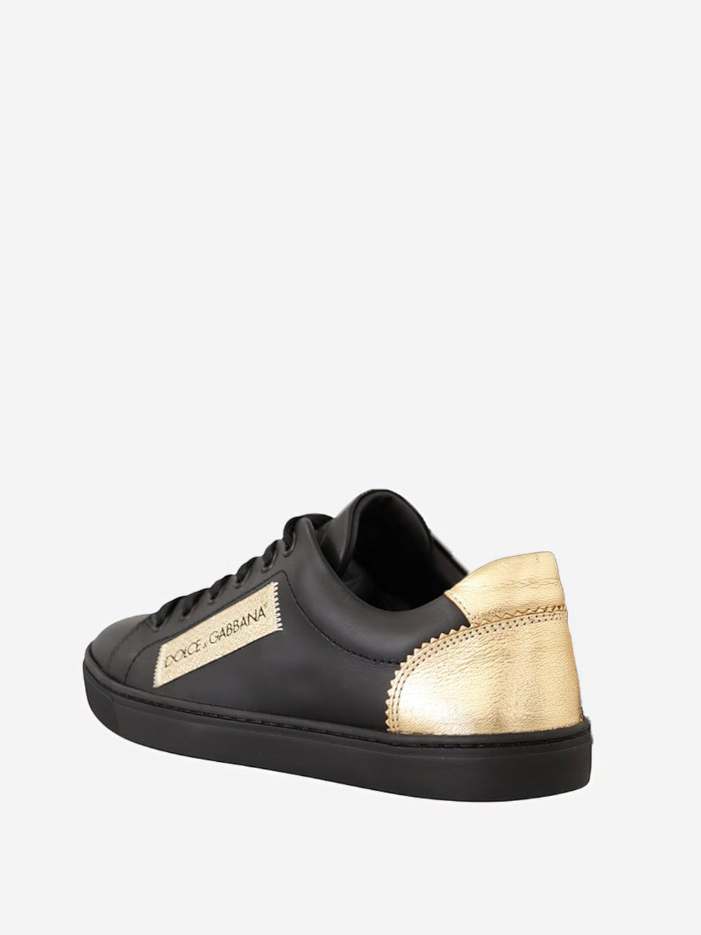 Dolce & Gabbana Logo Low-Top Leather Sneakers