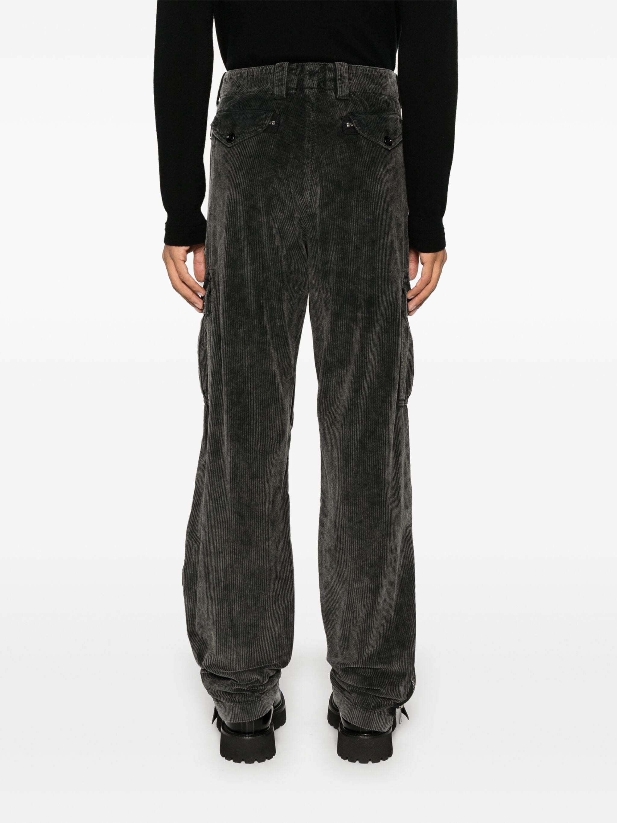 Dolce & Gabbana Logo-Patch Cargo Pants