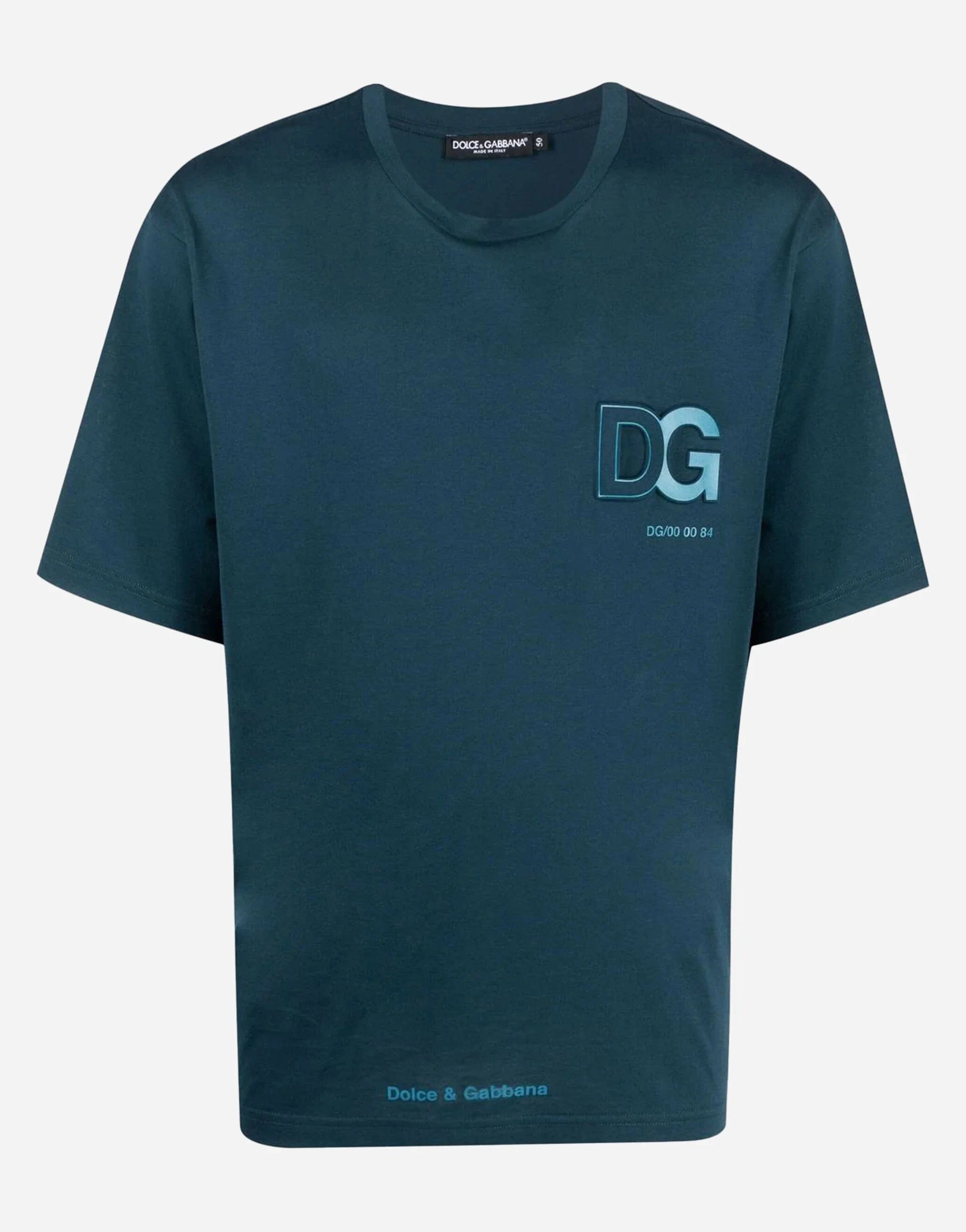 T-Shirt With Logo-Patch Cotton