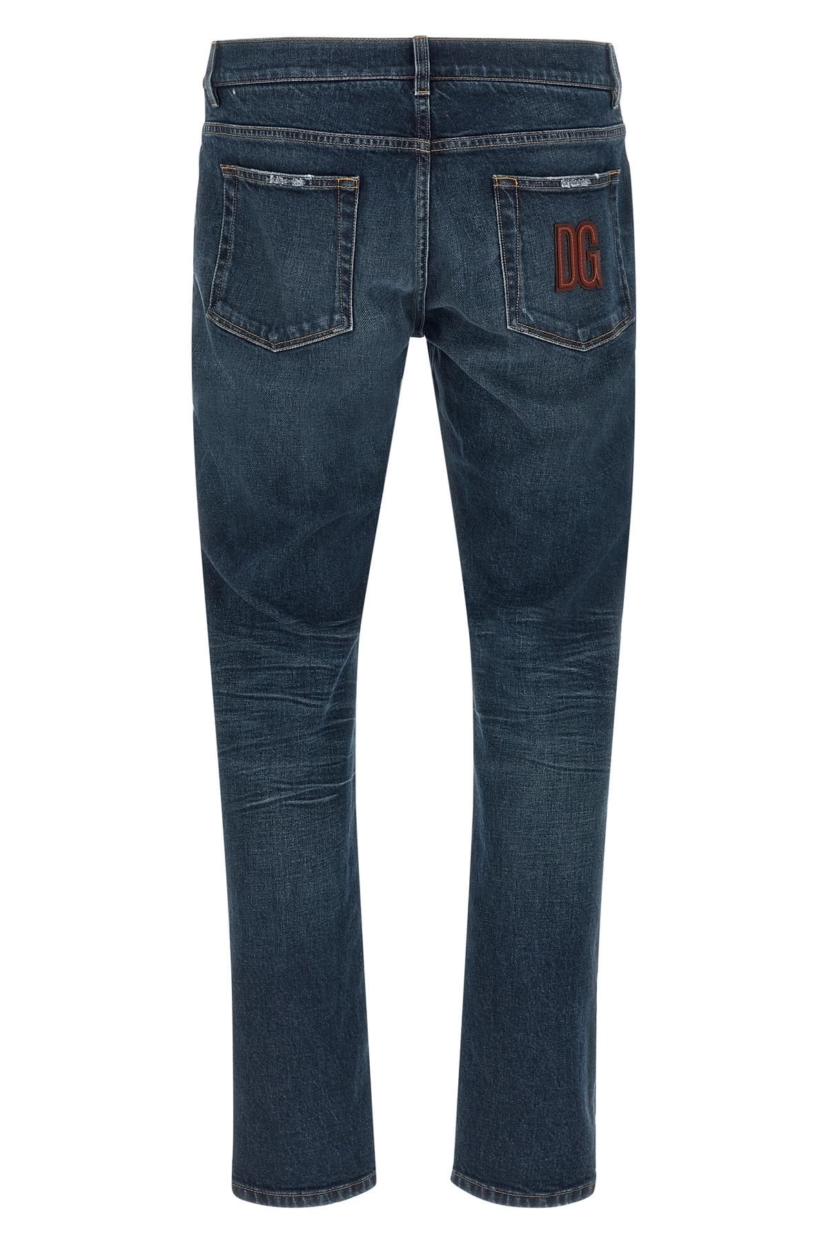 Dolce & Gabbana Dolce & Gabbana Logo Patch Jeans