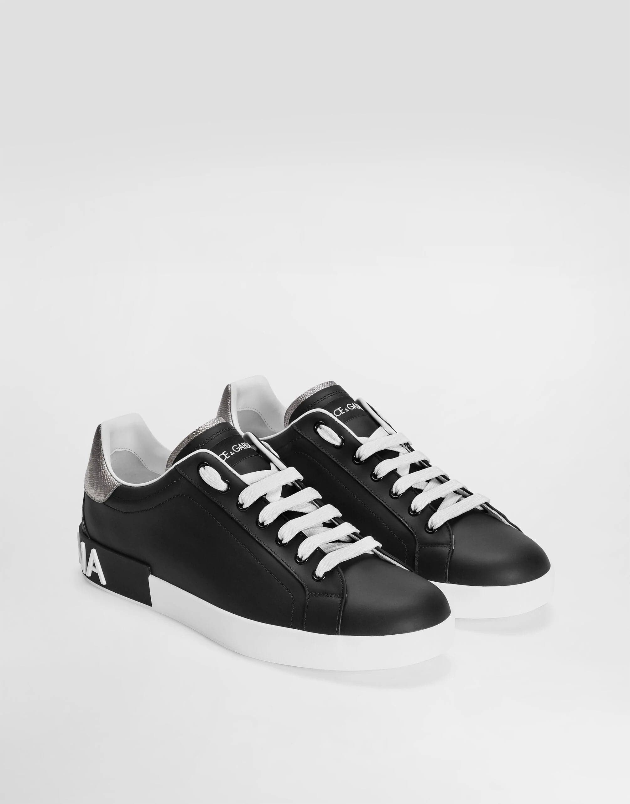 Dolce & Gabbana Logo-Patch Low-Top Sneakers