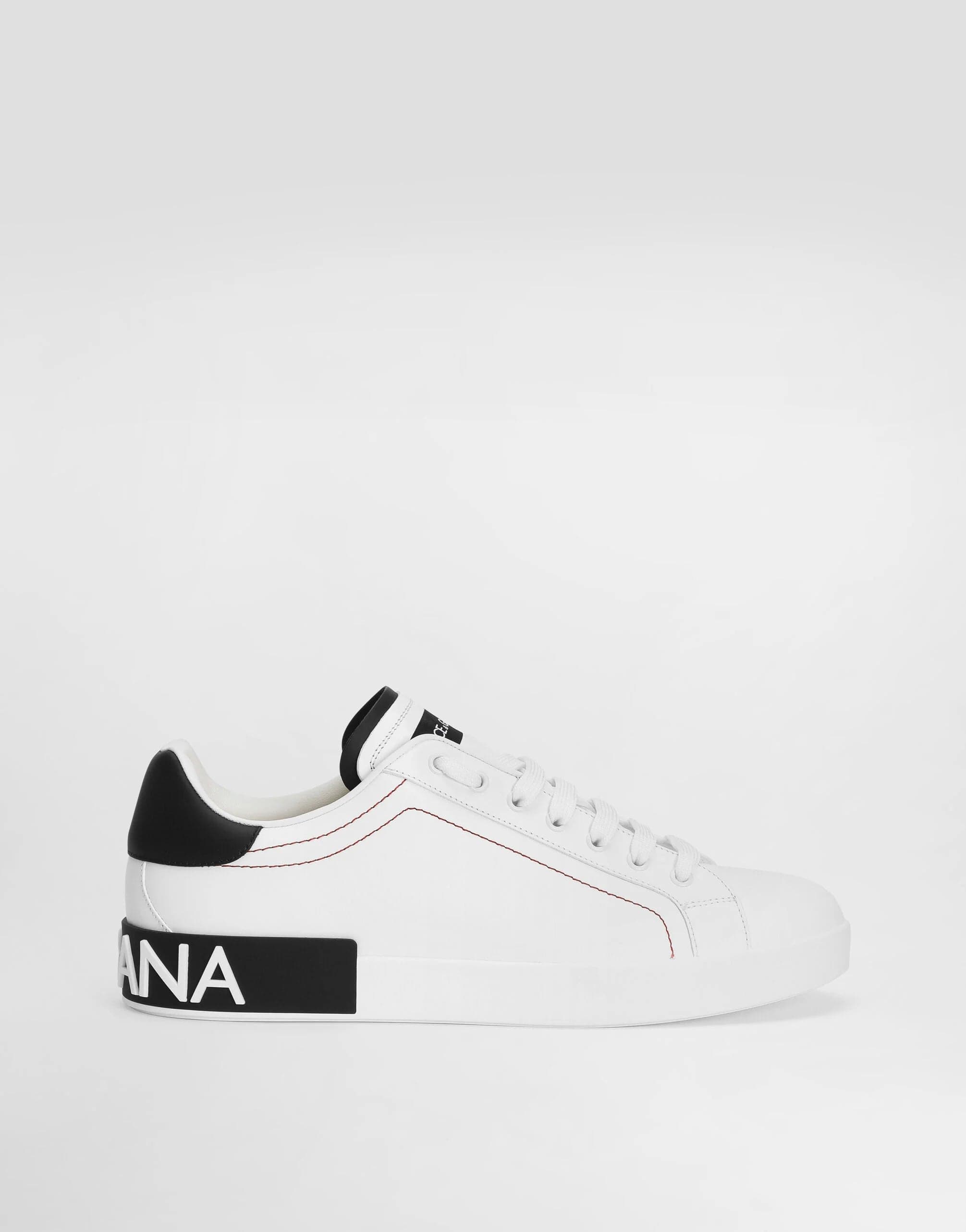 Black and white dolce gabbana sneakers on sale