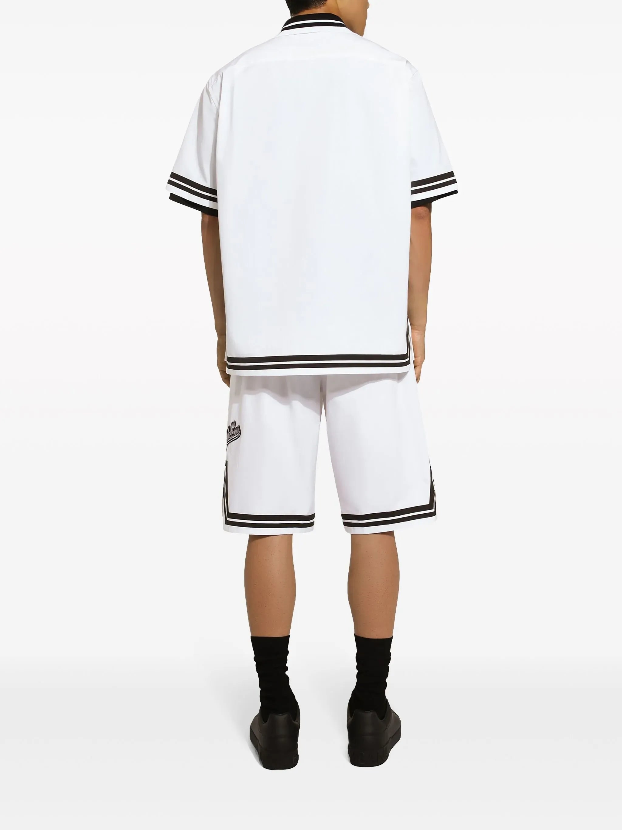 Dolce & Gabbana Dolce & Gabbana Logo-Patch Short-Sleeve Shirt