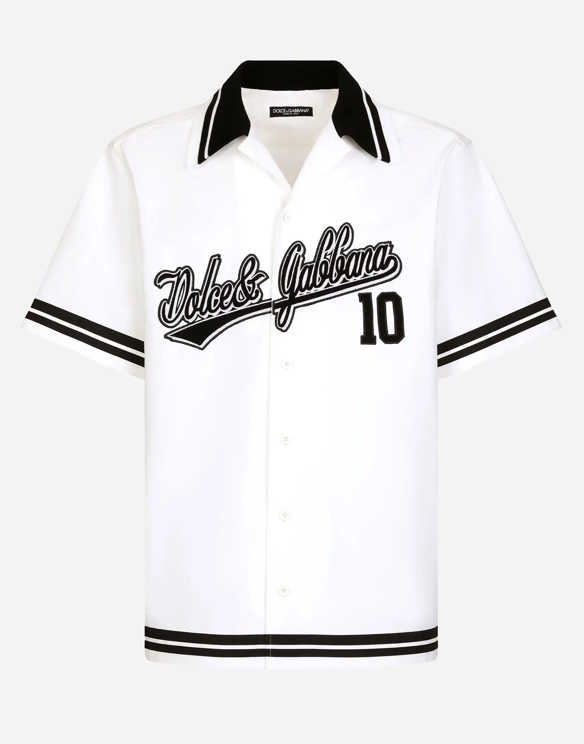 Dolce & Gabbana Dolce & Gabbana Logo-Patch Short-Sleeve Shirt