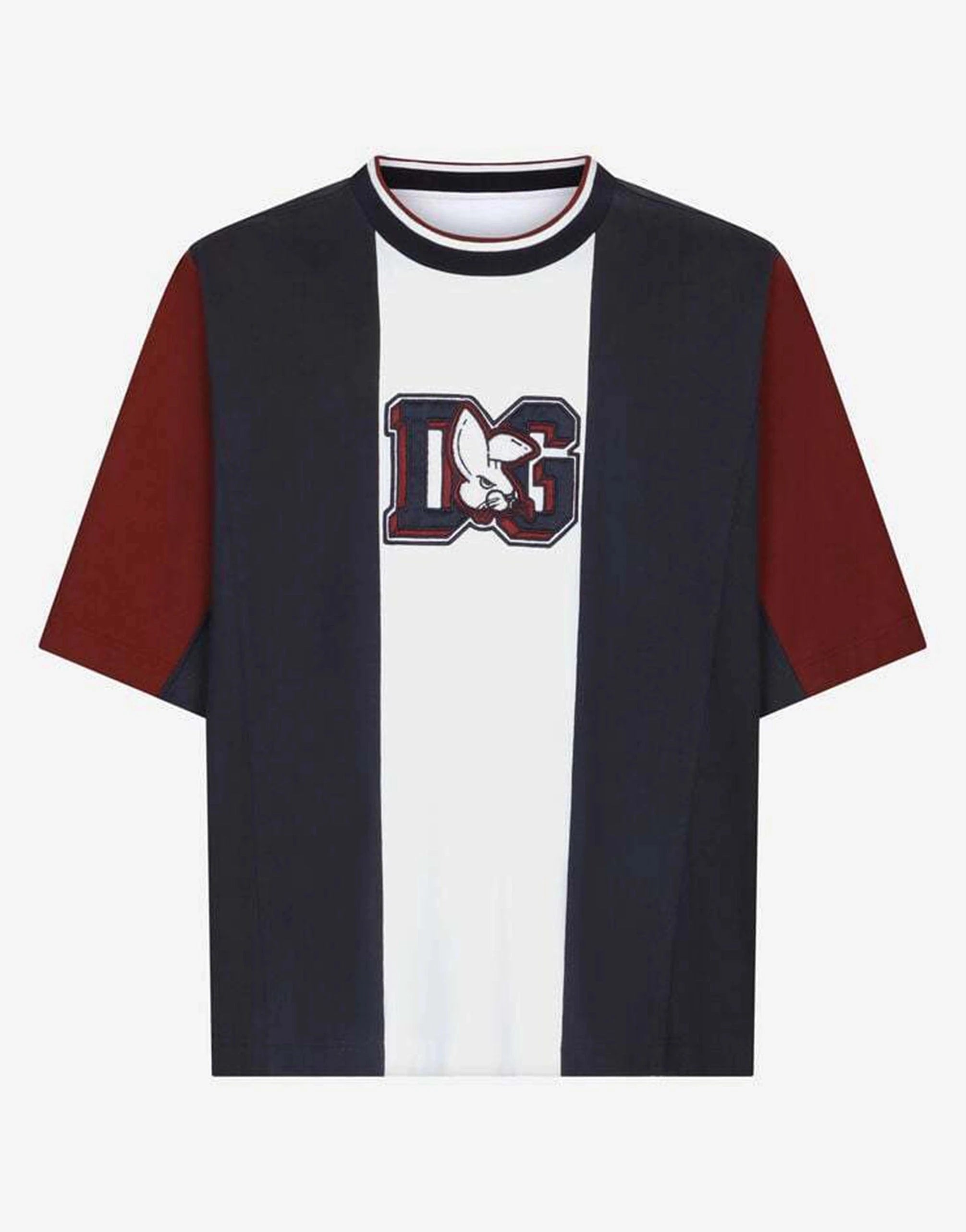 Dolce & Gabbana Logo-Patch Short-Sleeve T-Shirt