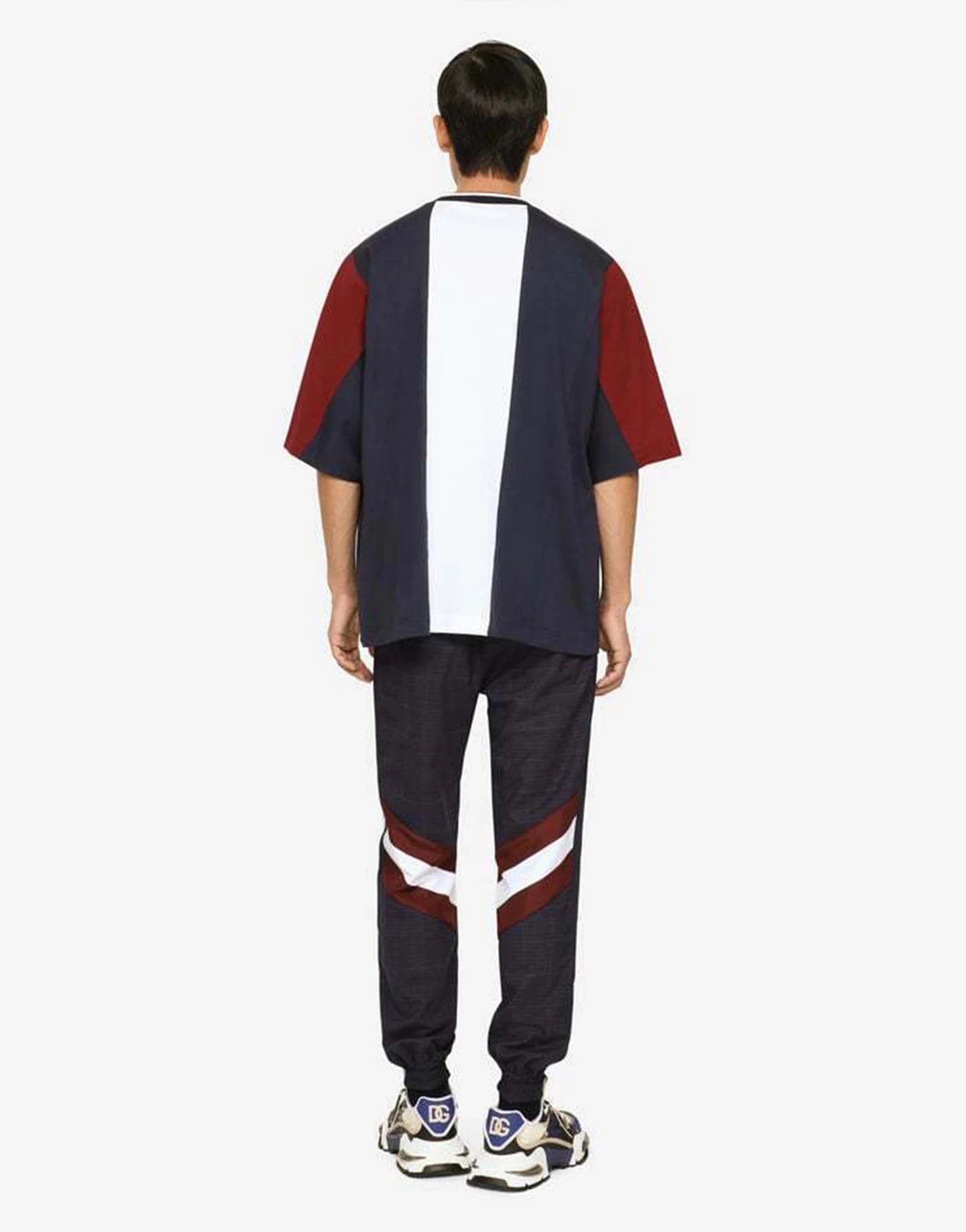 Dolce & Gabbana Logo-Patch Short-Sleeve T-Shirt