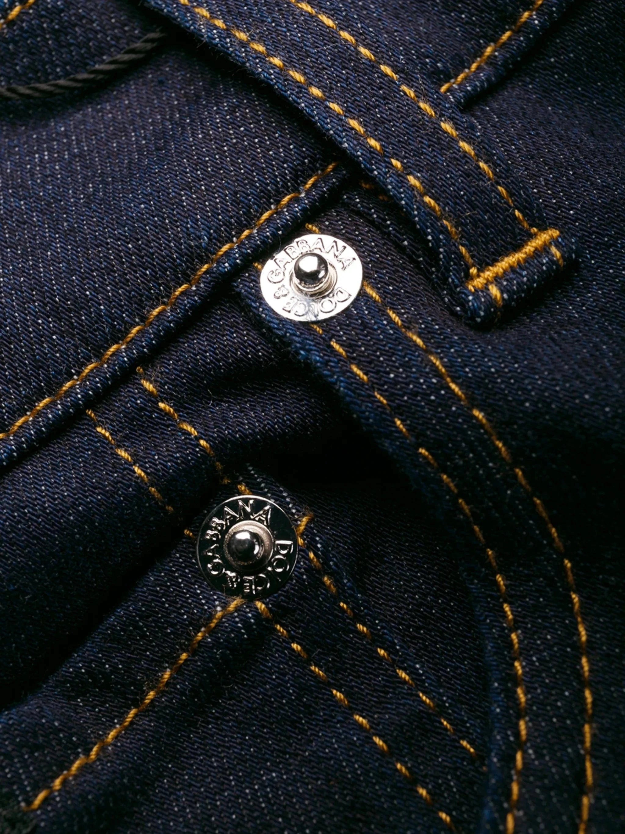 Dolce & Gabbana Logo Patch Skinny Jeans