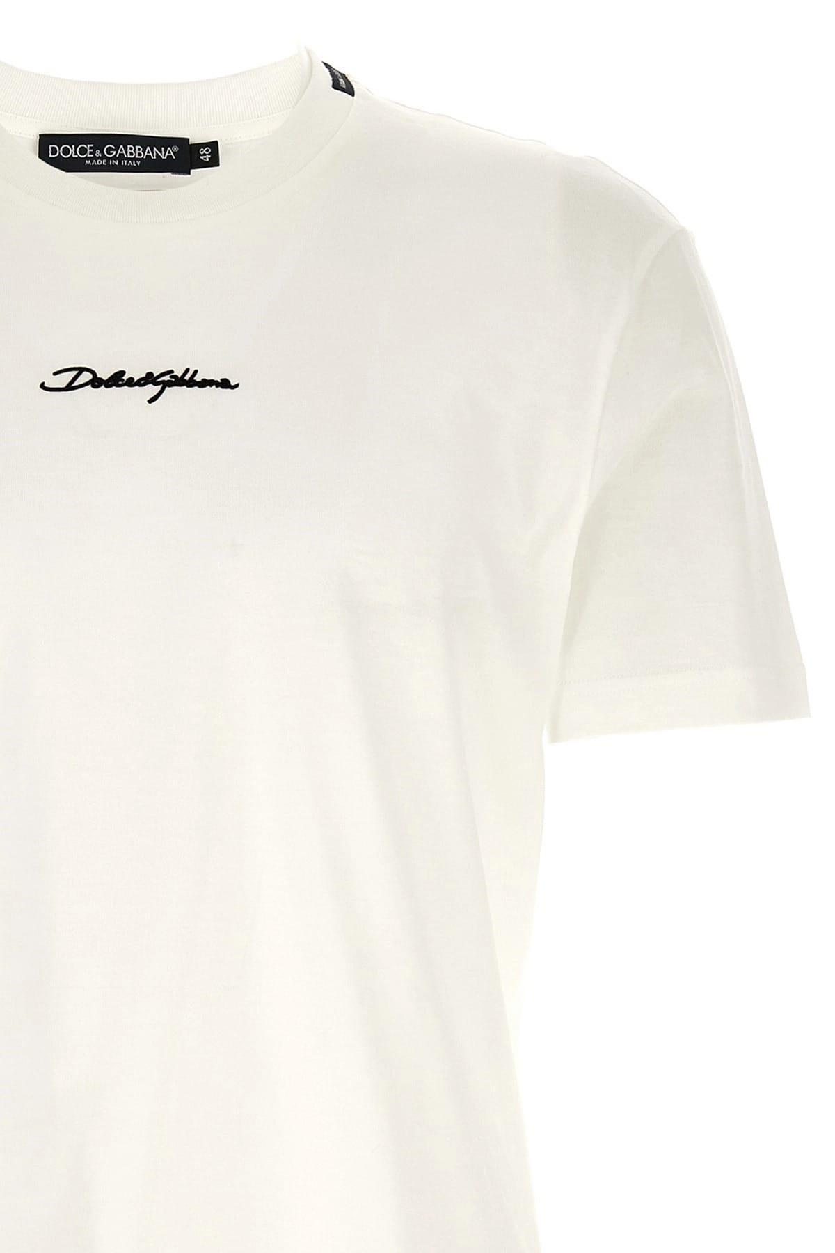 Dolce & Gabbana Dolce & Gabbana Logo Patch T-Shirt