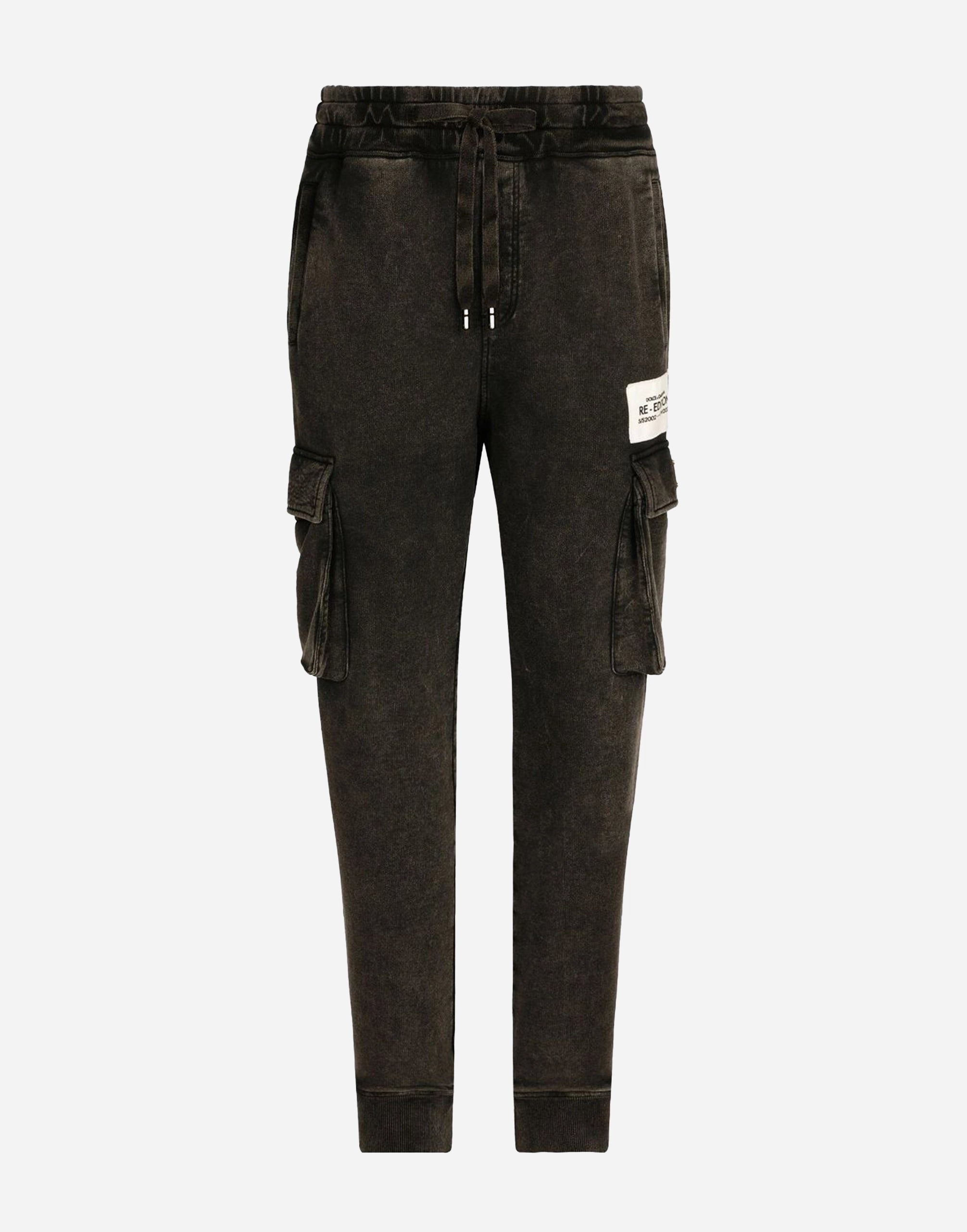 Dolce & Gabbana Logo-Patch Tapered Cargo Track Pants