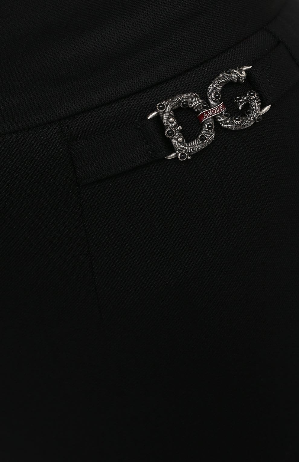 Dolce & Gabbana Dolce & Gabbana Logo Plaque Amore Trousers