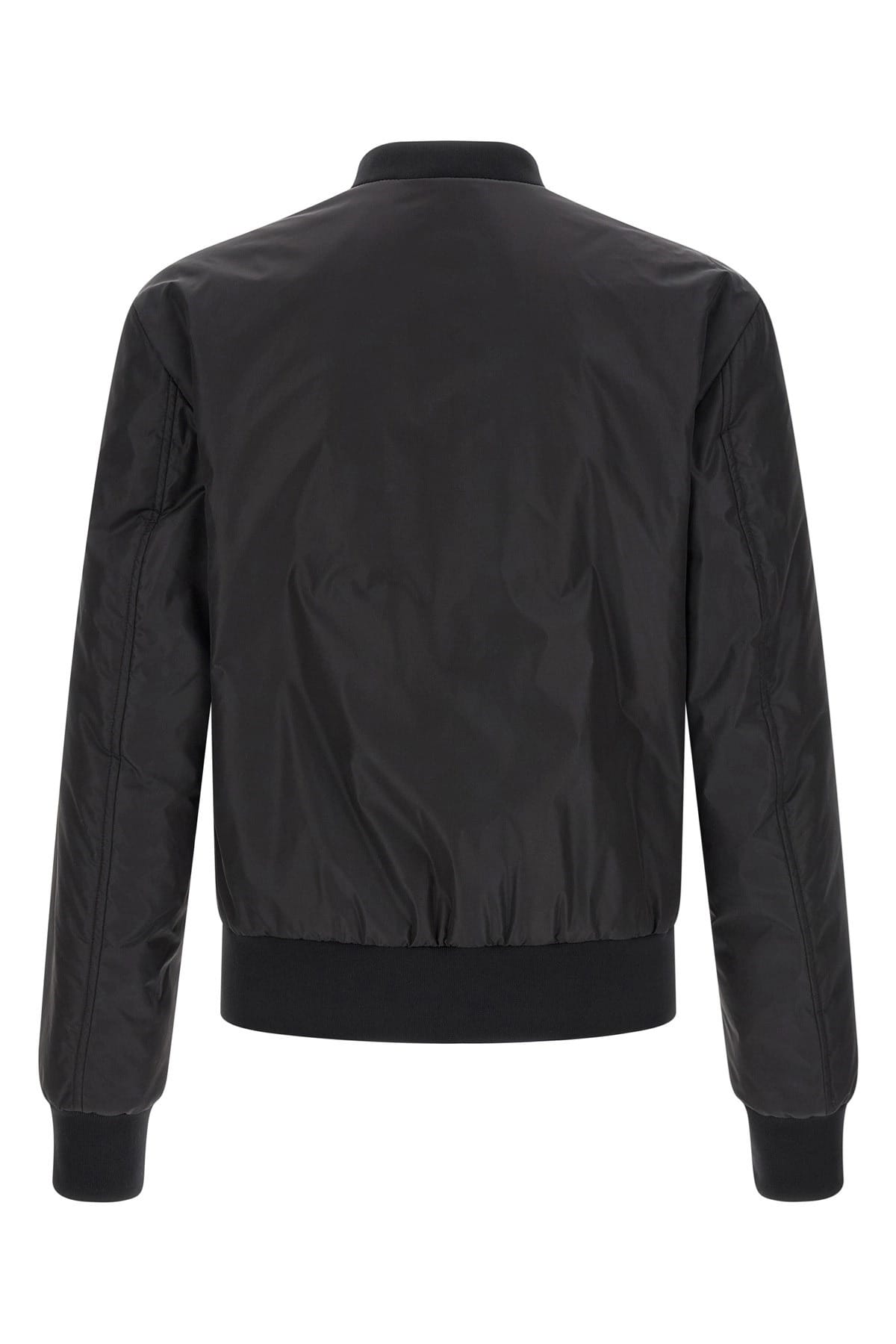 Dolce & Gabbana Dolce & Gabbana Logo Plaque Bomber Jacket
