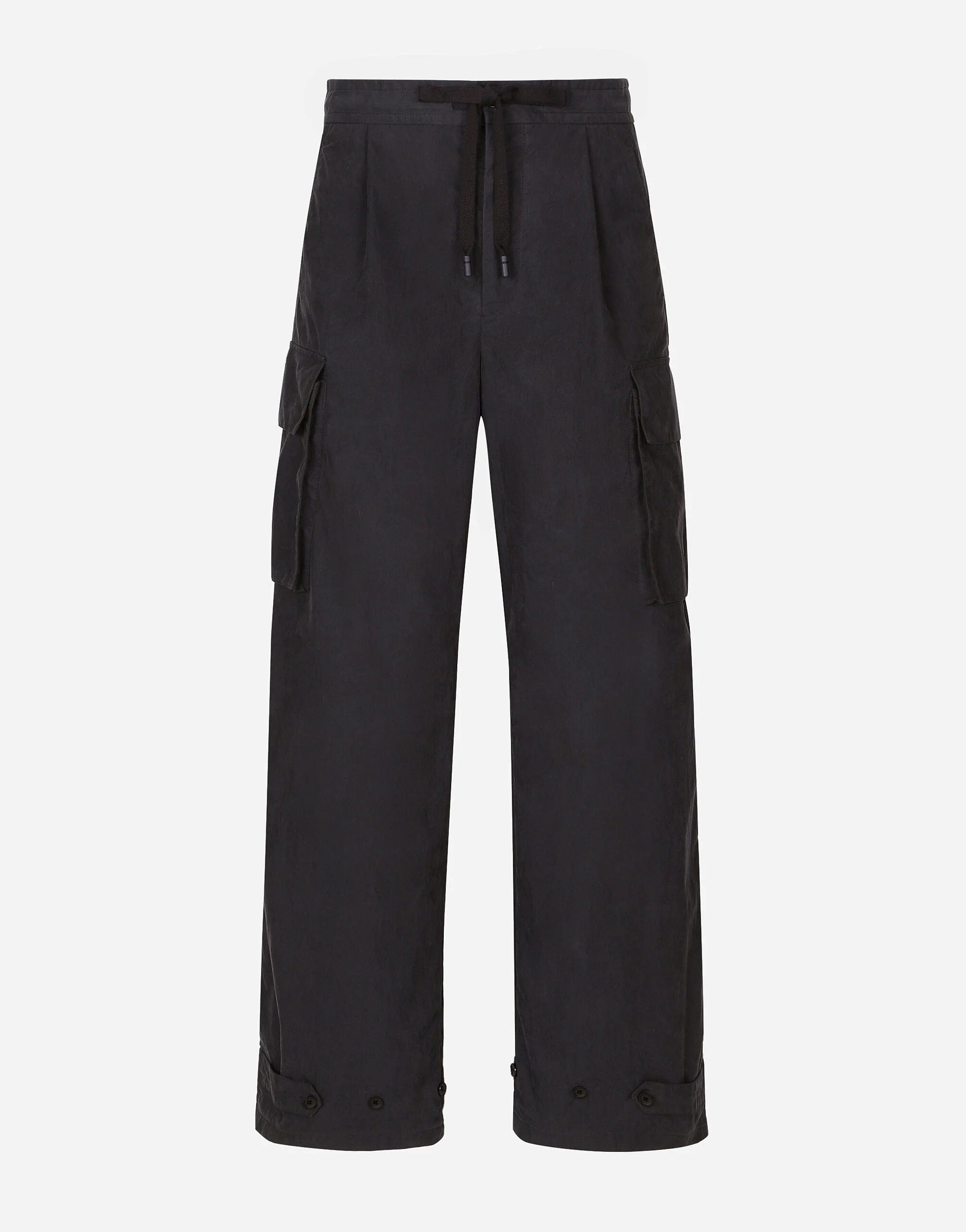 Dolce & Gabbana Logo-Plaque Cargo Pants