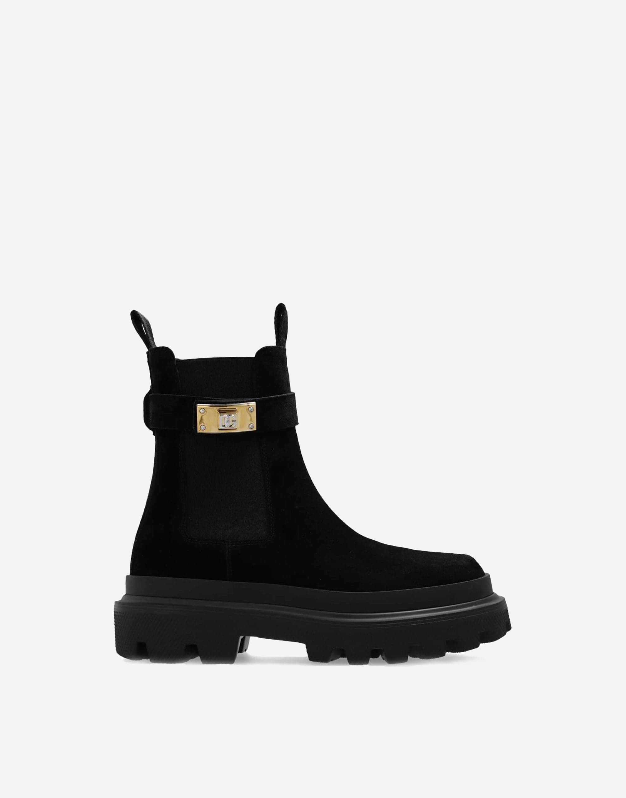 Dolce & Gabbana Logo-Plaque Chelsea Boots