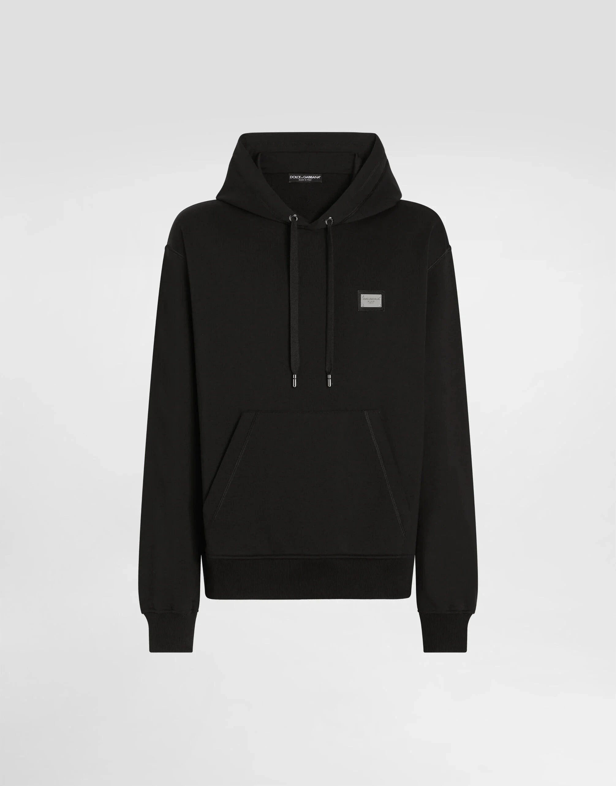 Dolce & Gabbana Logo-Plaque Hoodie