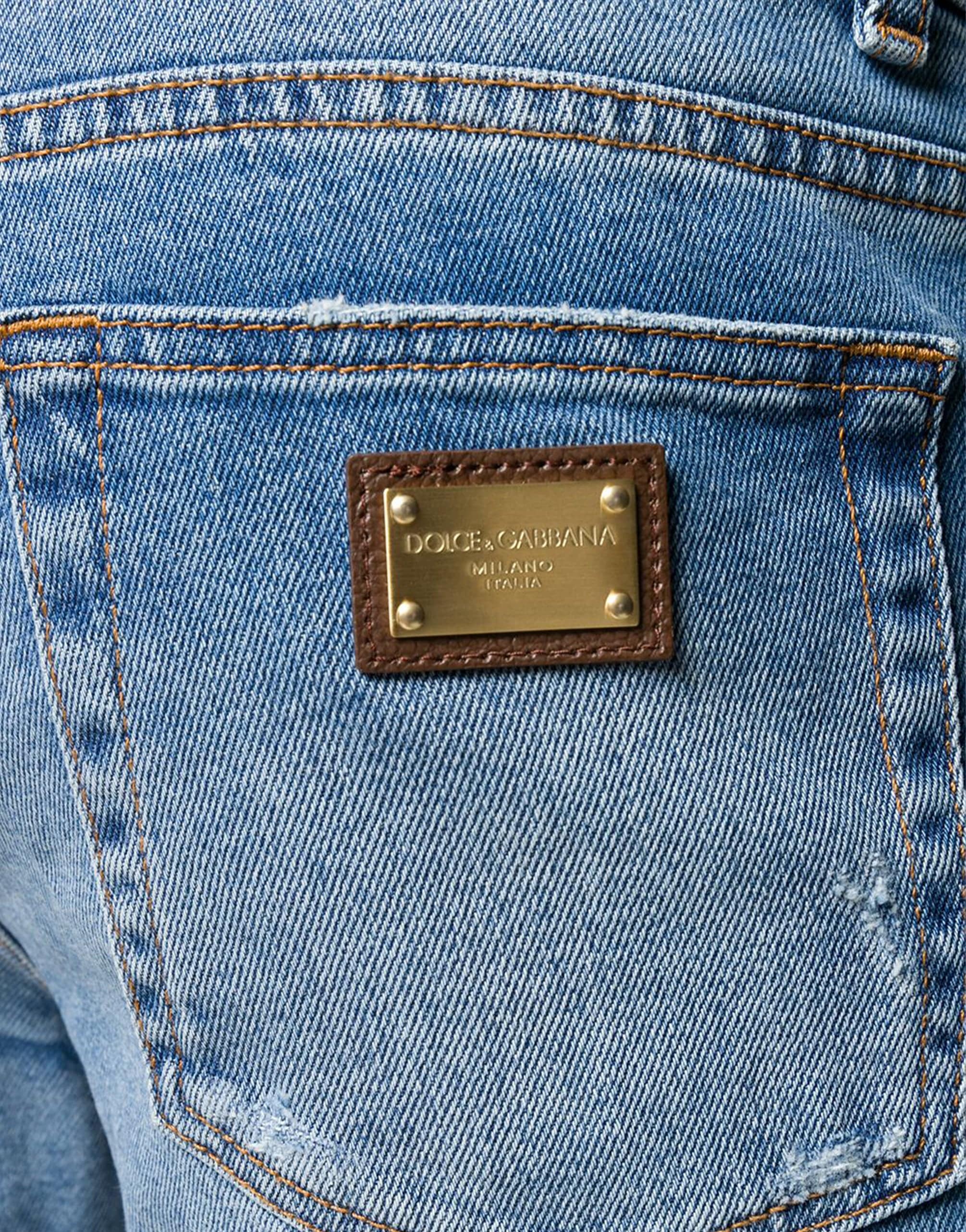 Dolce & Gabbana Logo Plaque Jeans