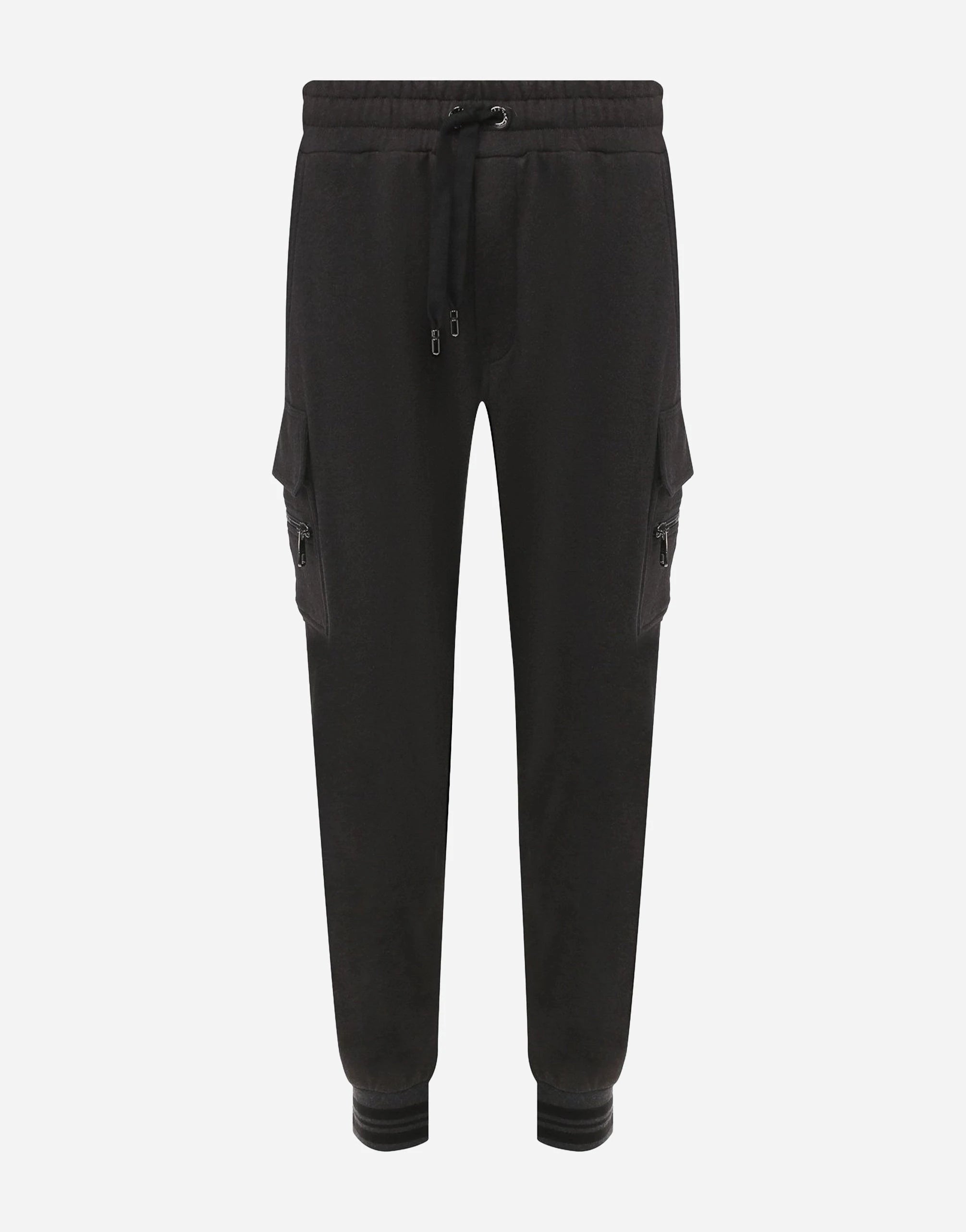 Dolce & Gabbana Logo-Plaque Jersey Track Pants