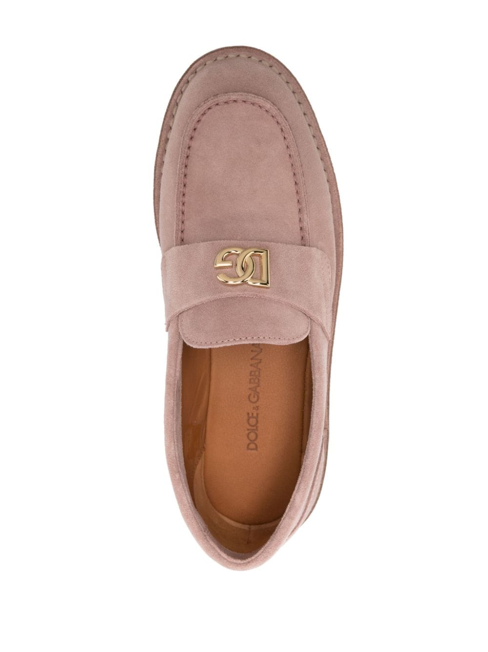 Dolce & Gabbana Logo-Plaque Loafers