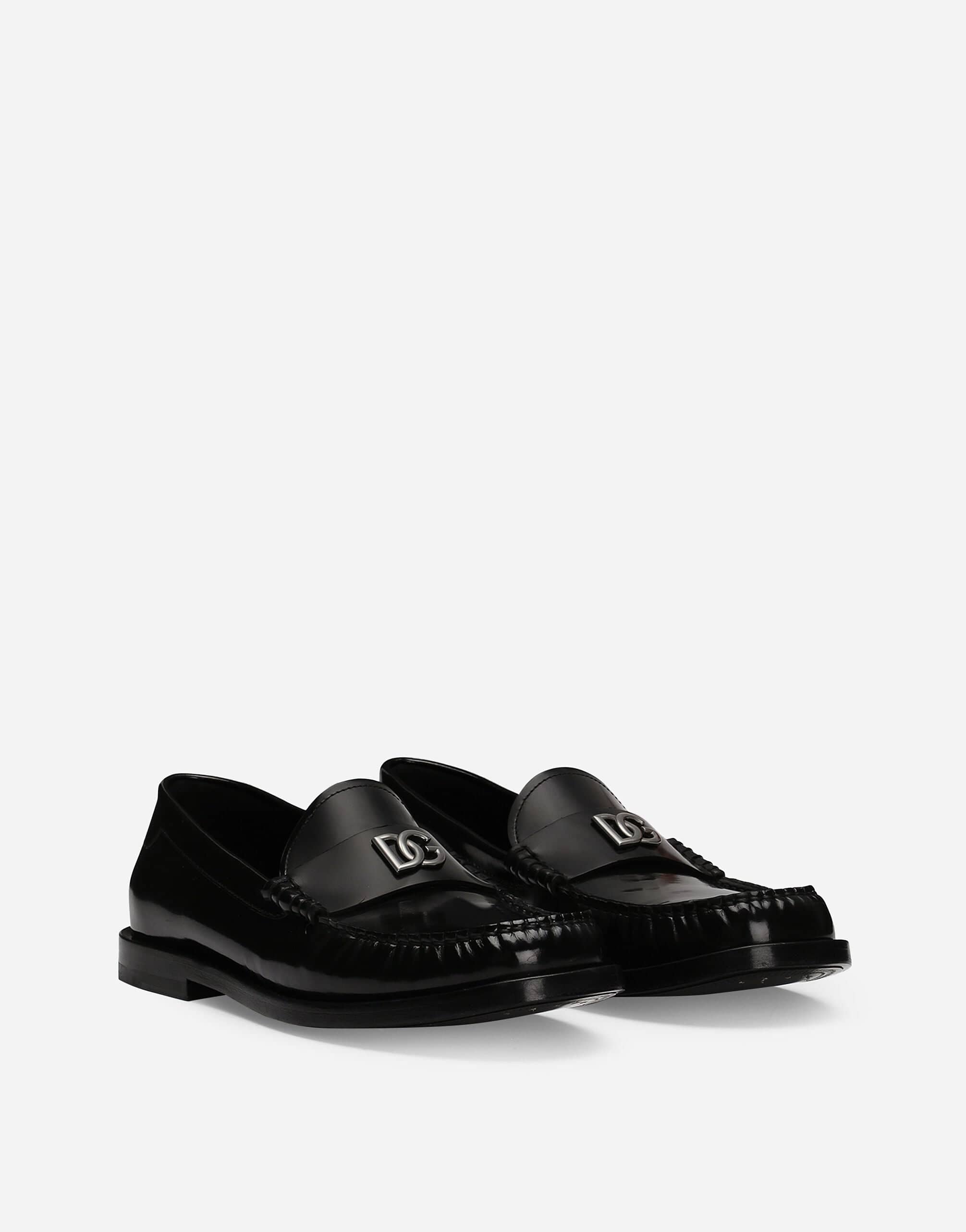 Dolce & Gabbana Logo-Plaque Loafers