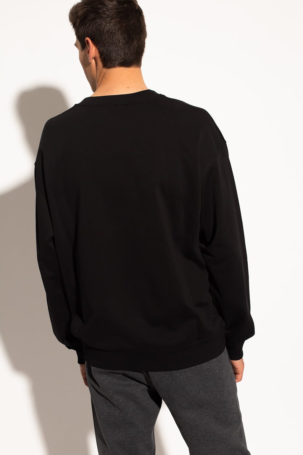 Dolce & Gabbana Logo-Plaque Long-Sleeve Sweatshirt