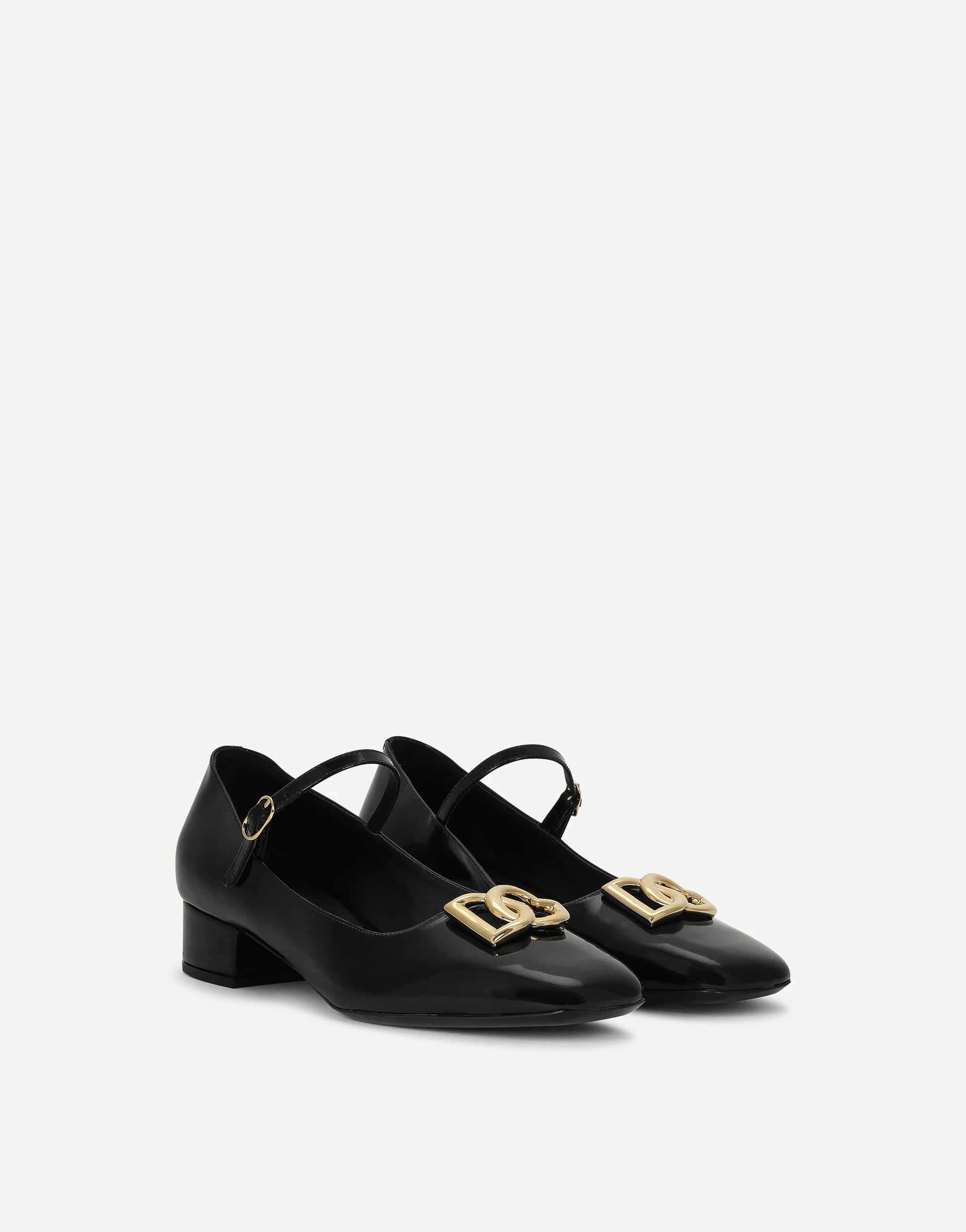 Dolce & Gabbana Logo-Plaque Mary Jane Pumps