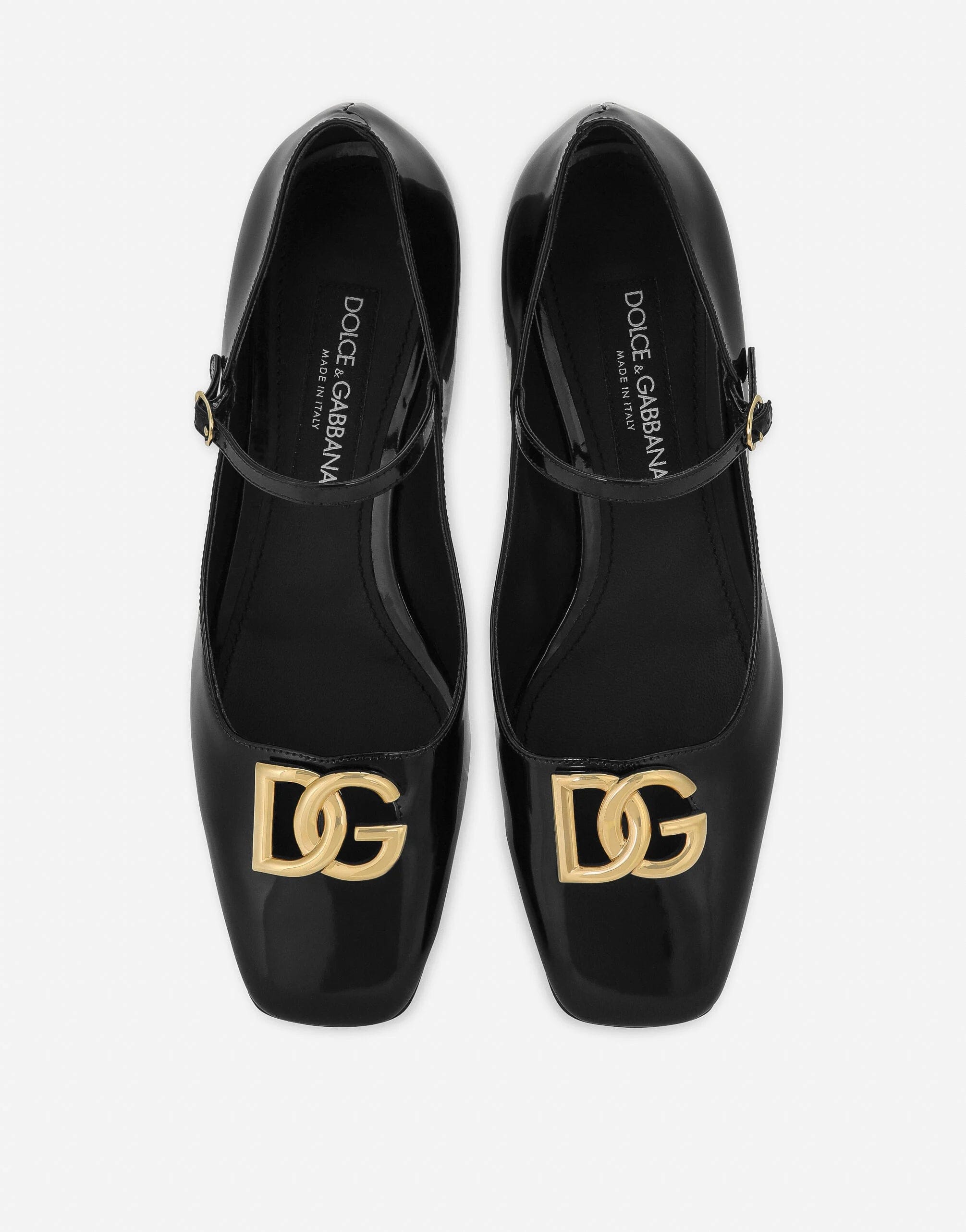 Dolce & Gabbana Logo-Plaque Mary Jane Pumps