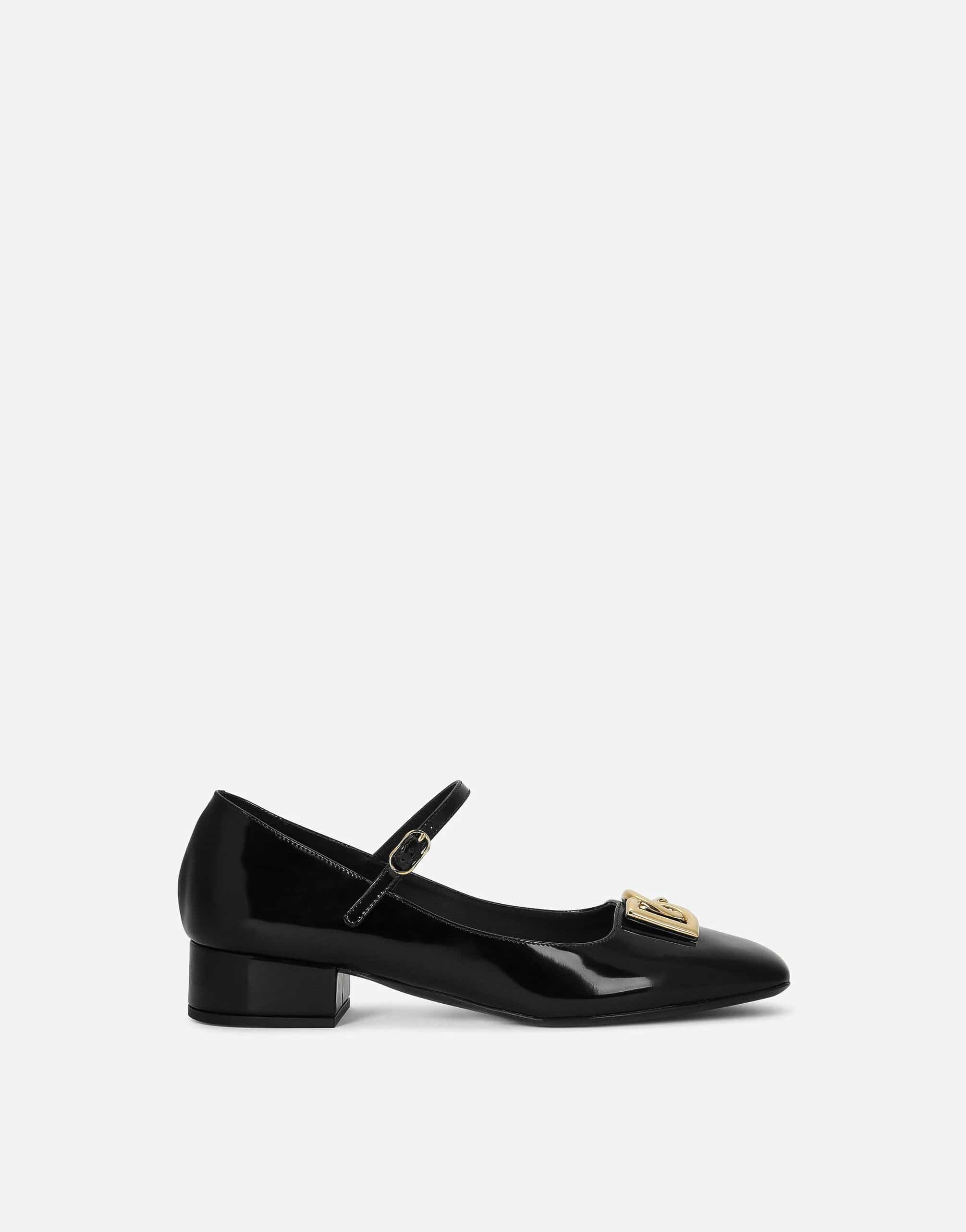 Dolce & Gabbana Logo-Plaque Mary Jane Pumps