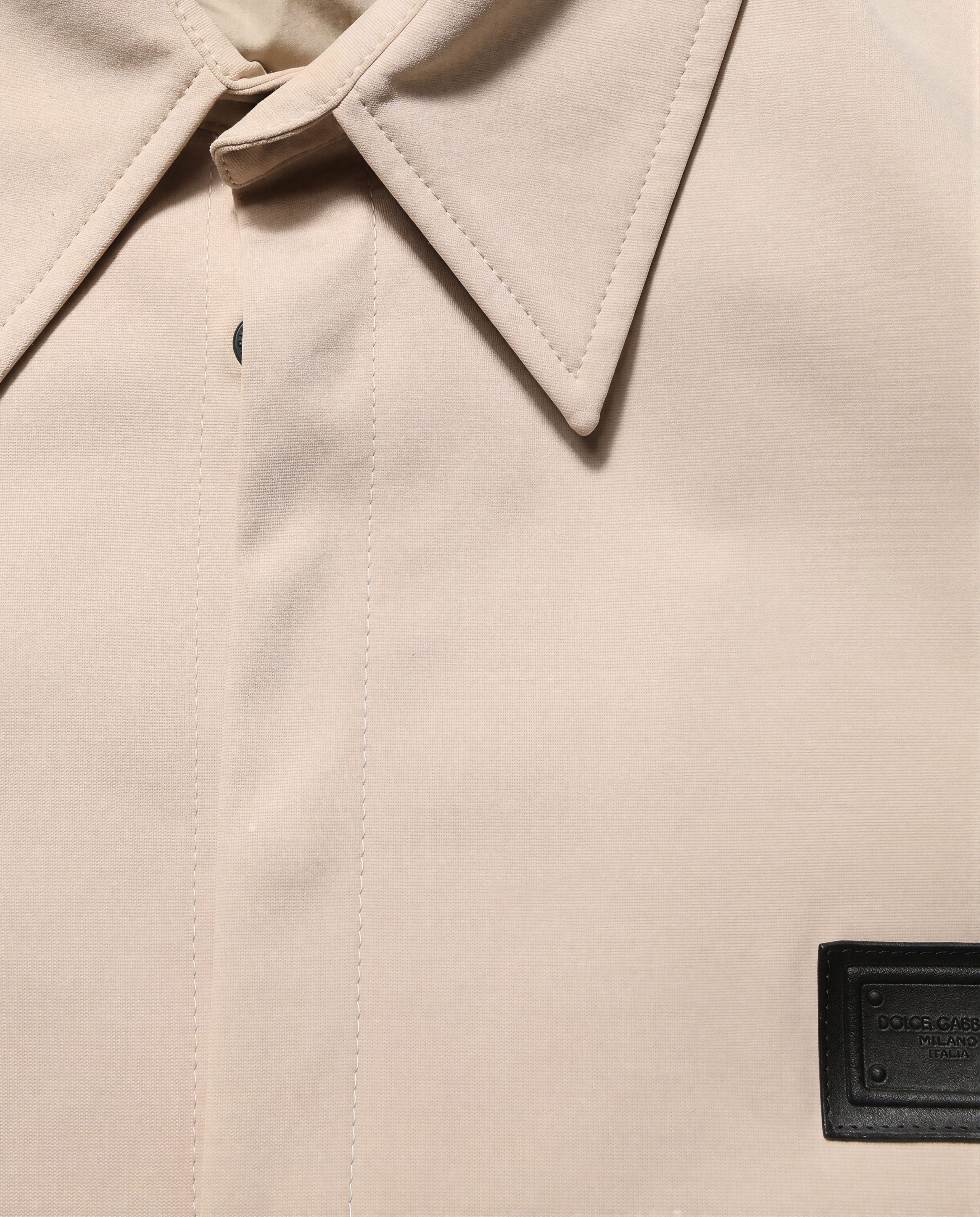 Dolce & Gabbana Dolce & Gabbana Logo Plaque Overshirt