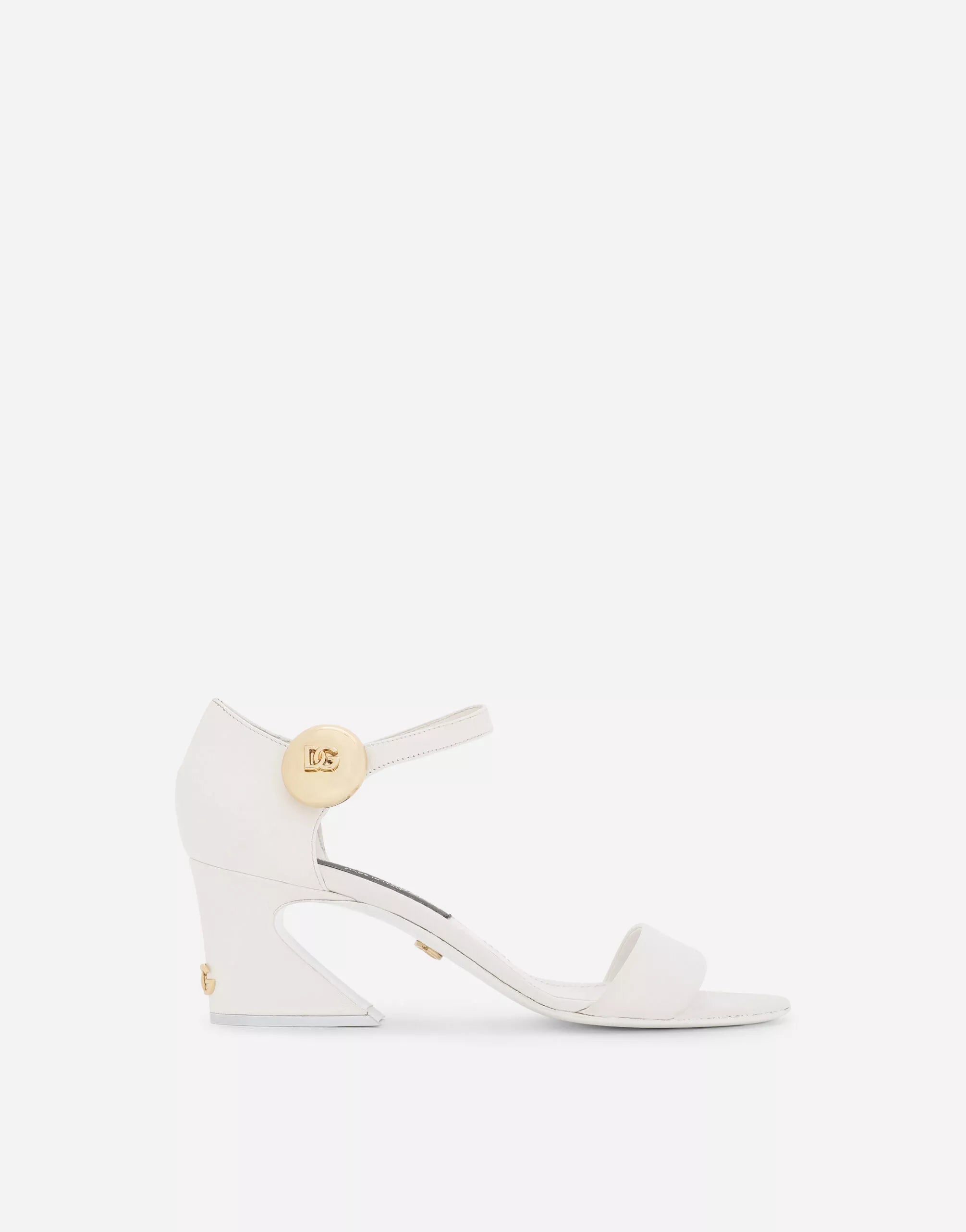 Dolce & Gabbana Logo-Plaque Sandals