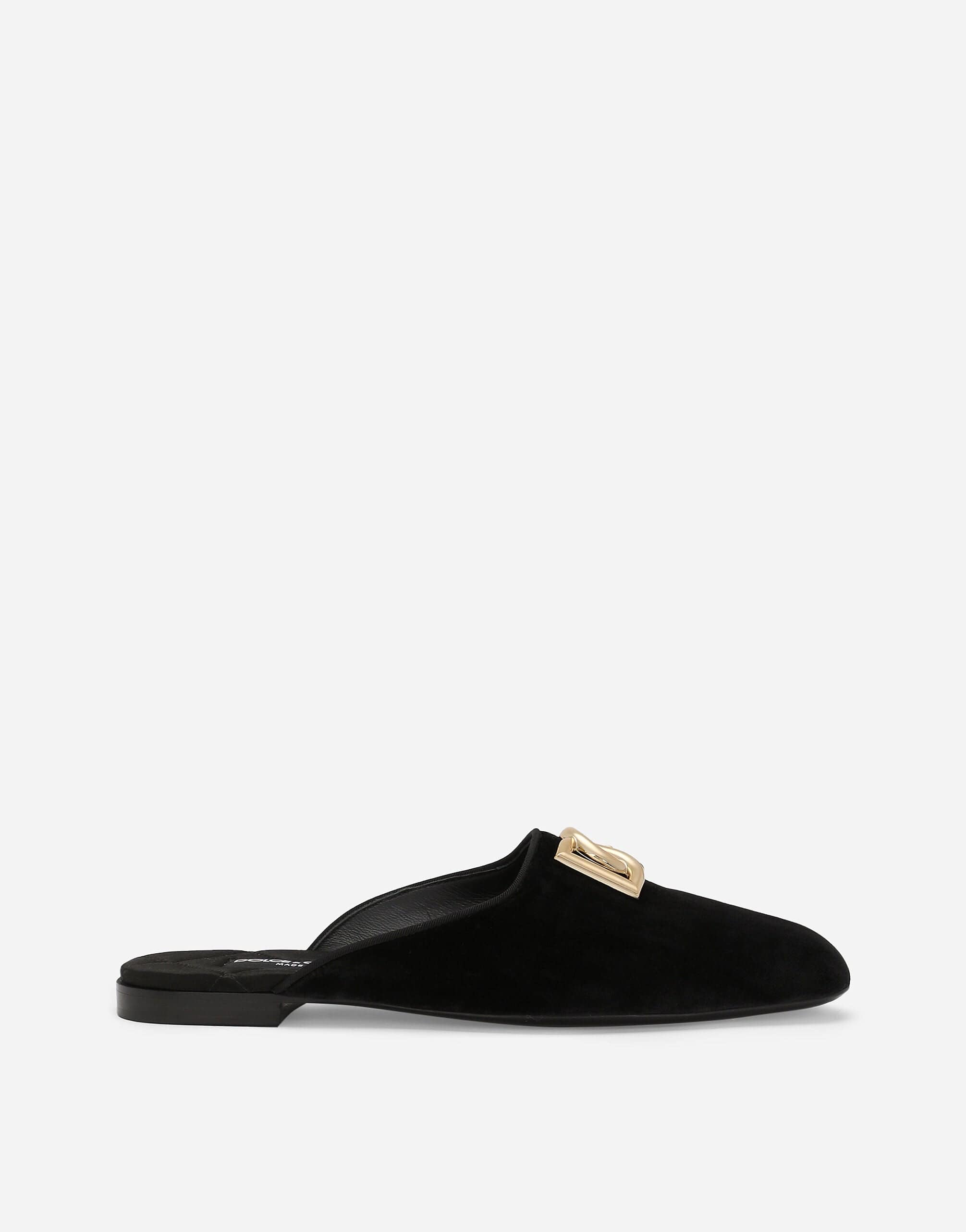 Dolce & Gabbana Logo Plaque Slippers