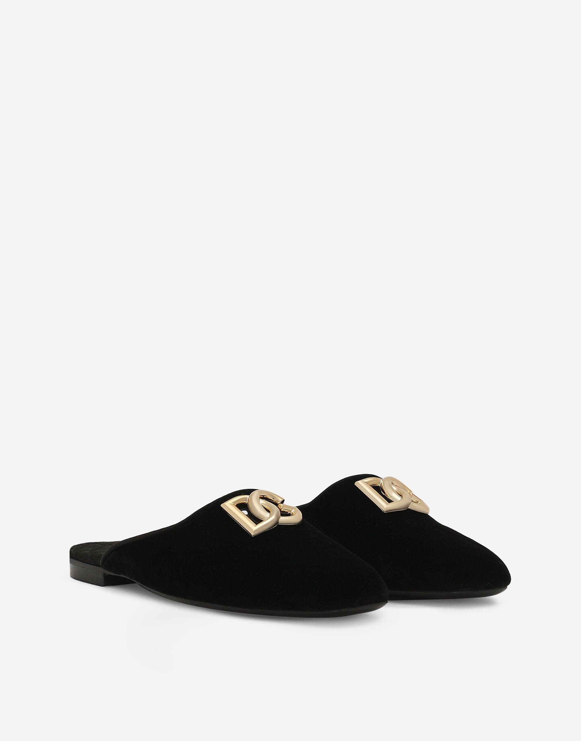 Dolce & Gabbana Logo Plaque Slippers